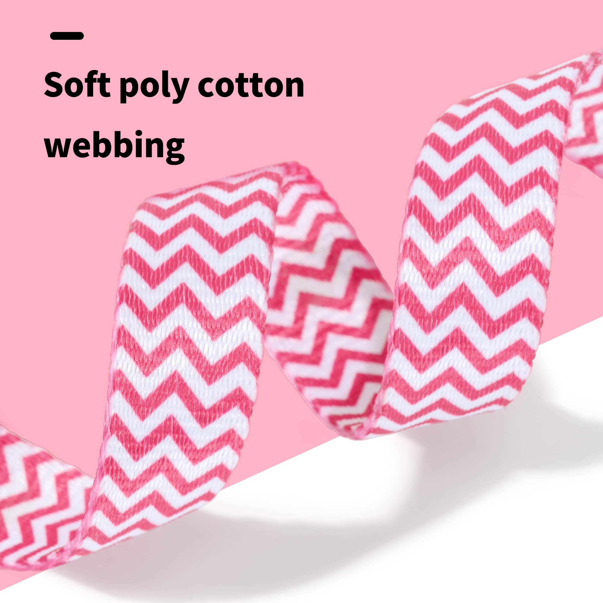 Mile High Life Dog Collar | Cute Puppy Collars | Lightweight Girl Dog Collar | Soft Boy Dog Collars | W Geometric Ocean Wavy Pat