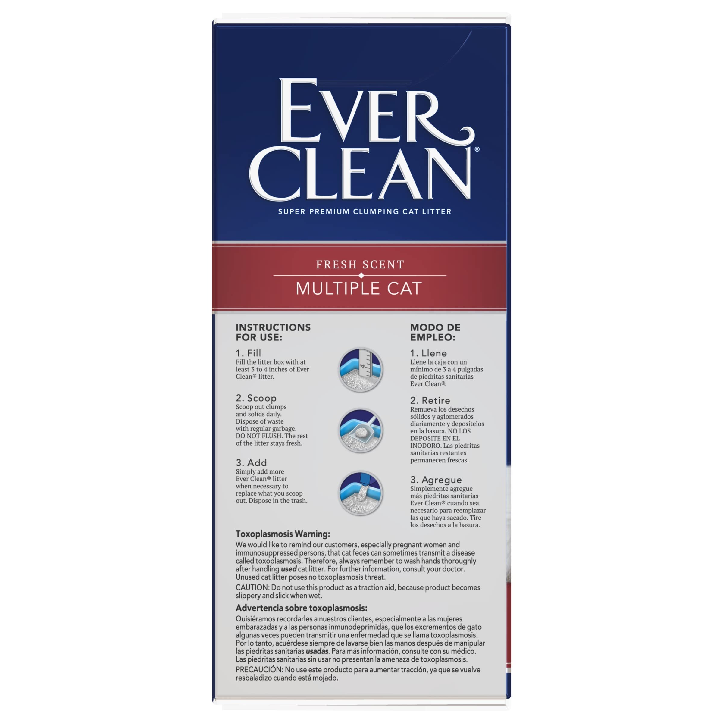 Ever Clean Multiple Cat Litter, 25 Pounds