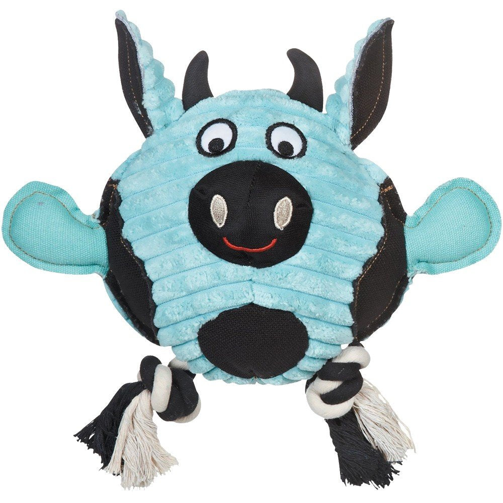 Grriggles Free Range Friend Dog Toy, Cow