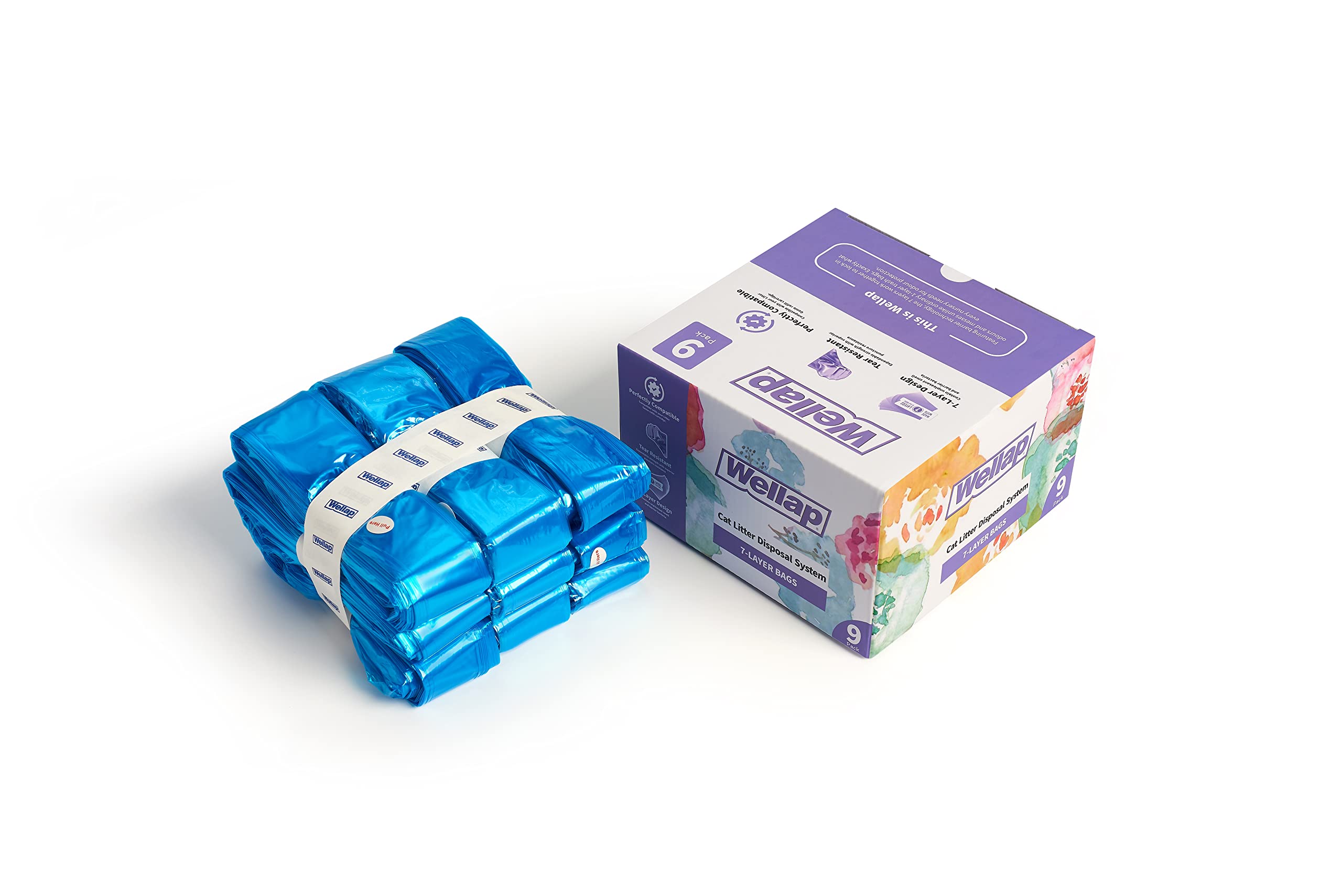 Litter Refills Compatible With Your Litter Refill Cartridge. (9 Pack)