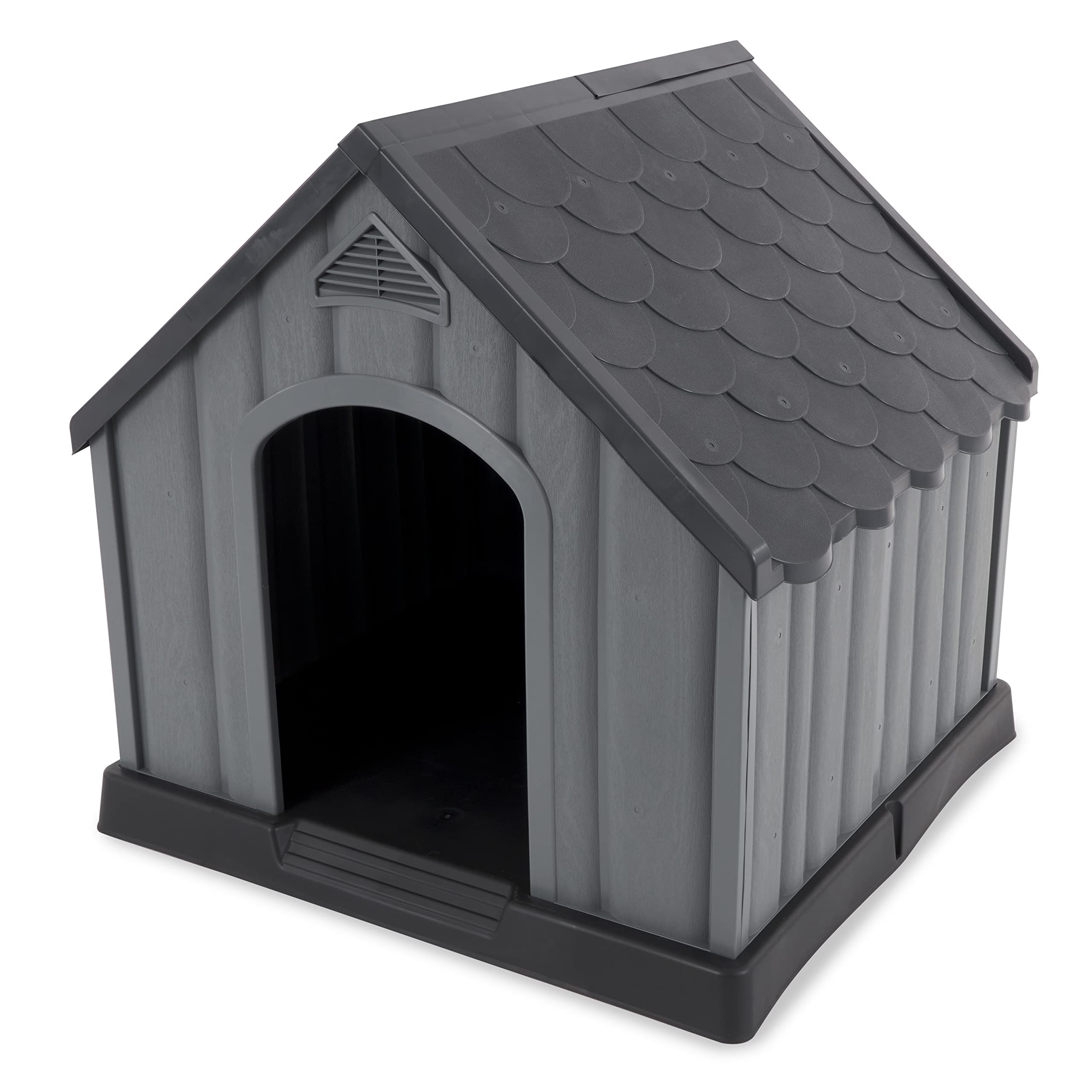 Ram Quality Products Innovative Outdoor Pet House Large Waterproof Dog Kennel Shelter For Small, Medium, And Large Dogs With Sla