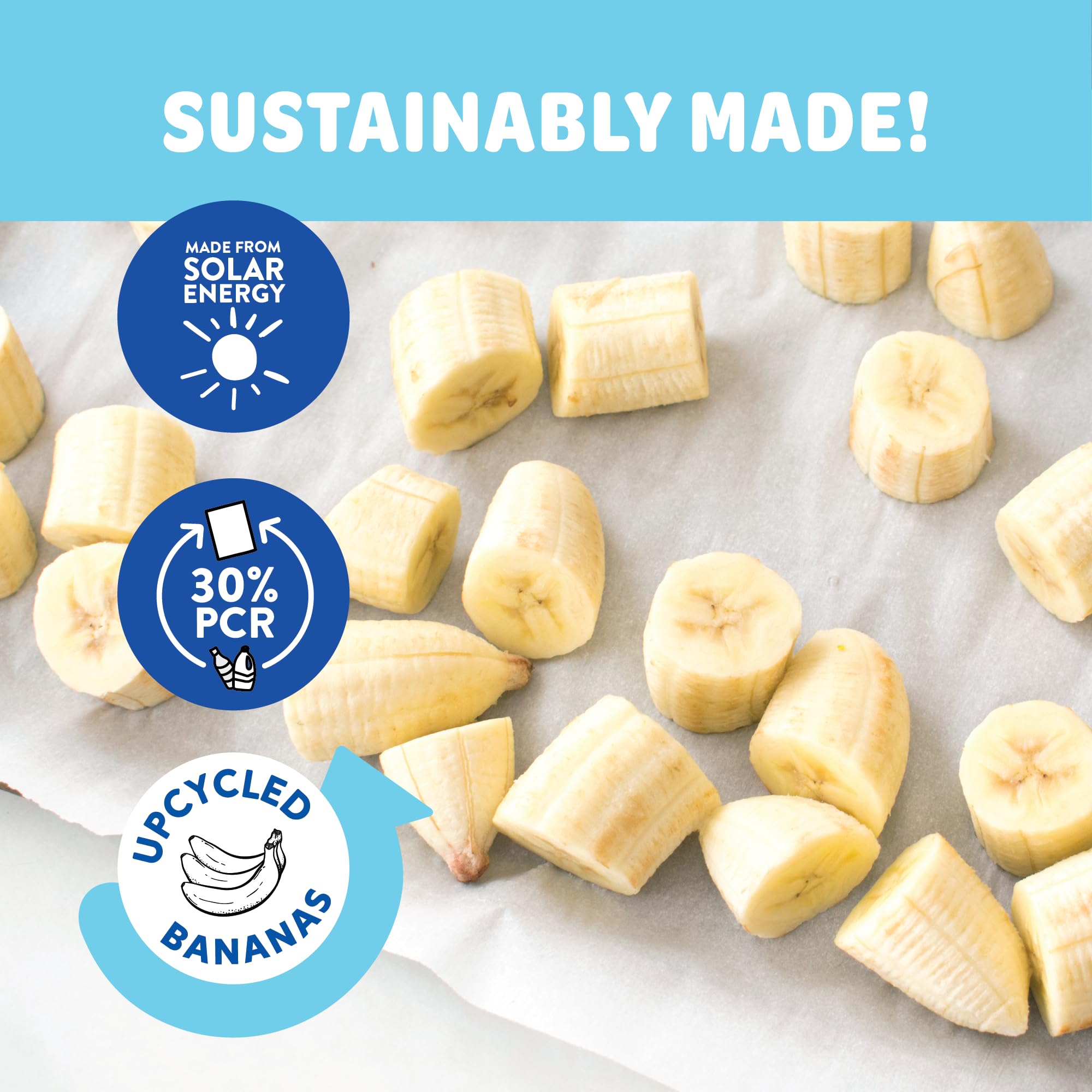 Shameless Pets Dental Treats for Dogs, Banana Bone-Anza - Healthy Dental Sticks with Hip & Joint Support for Teeth Cleaning & Fr