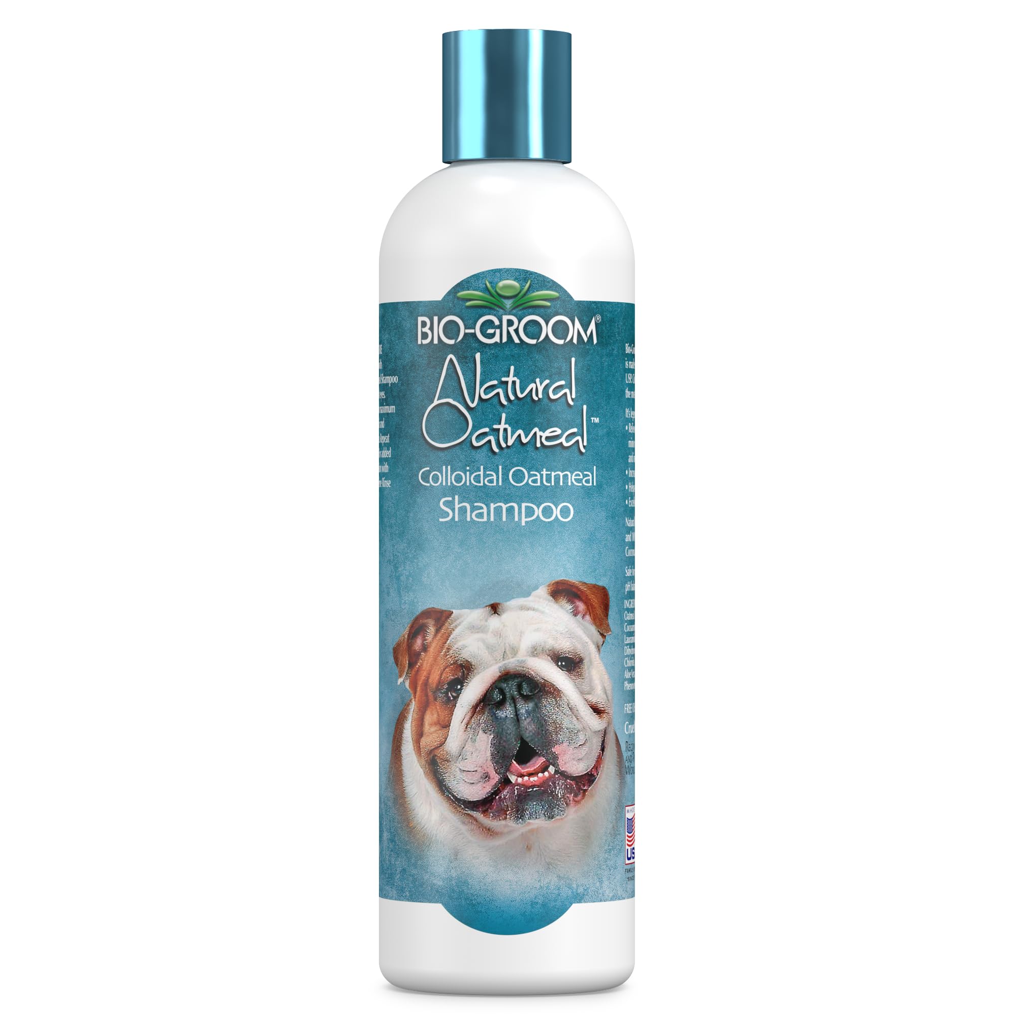 Bio-Groom Oatmeal Dog Shampoo – For Allergies And Itching, Cruelty-Free, Dog Bathing Supplies, Puppy Shampoo For Sensitive Skin, Made In Usa, Anti-Itch Dog Products – 12 Fl Oz 1-Pack