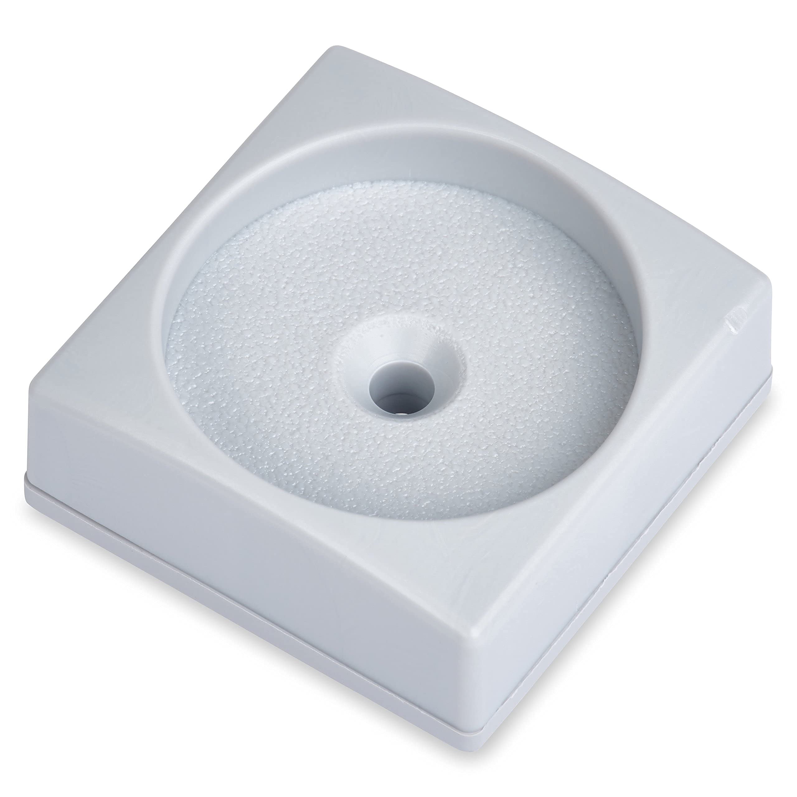 Wall Nanny Mini - Smallest Baby Gate Wall Protector (Made In Usa) Protect Walls & Doorways From Pet Gates & Dog Gate Spindles - Child Pressure Mounted Baby Gate For Stairs Wall Cup (Gray) 4 Pack