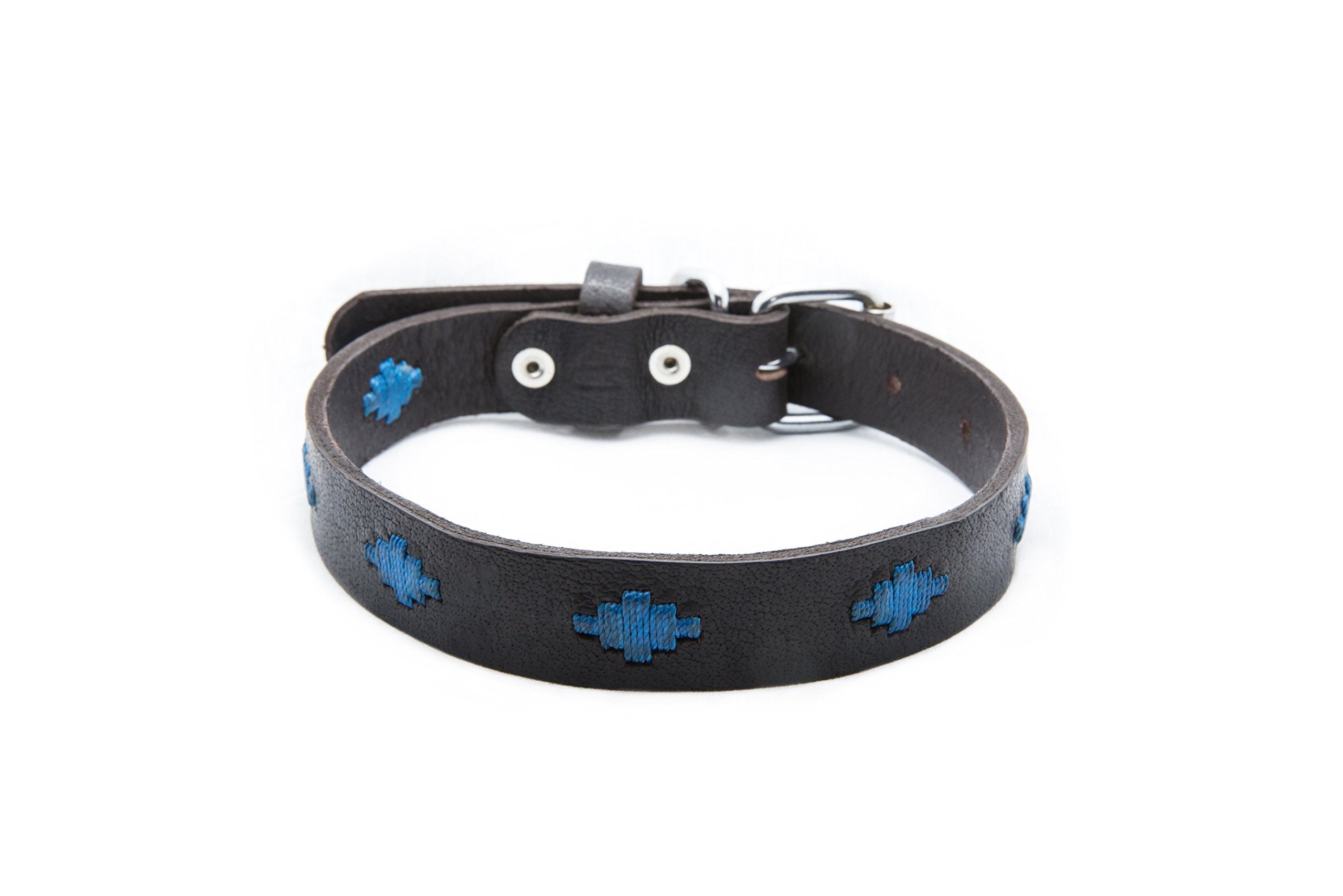 Gaucho Goods Soft Leather Dog Collar - Tahoe (L)