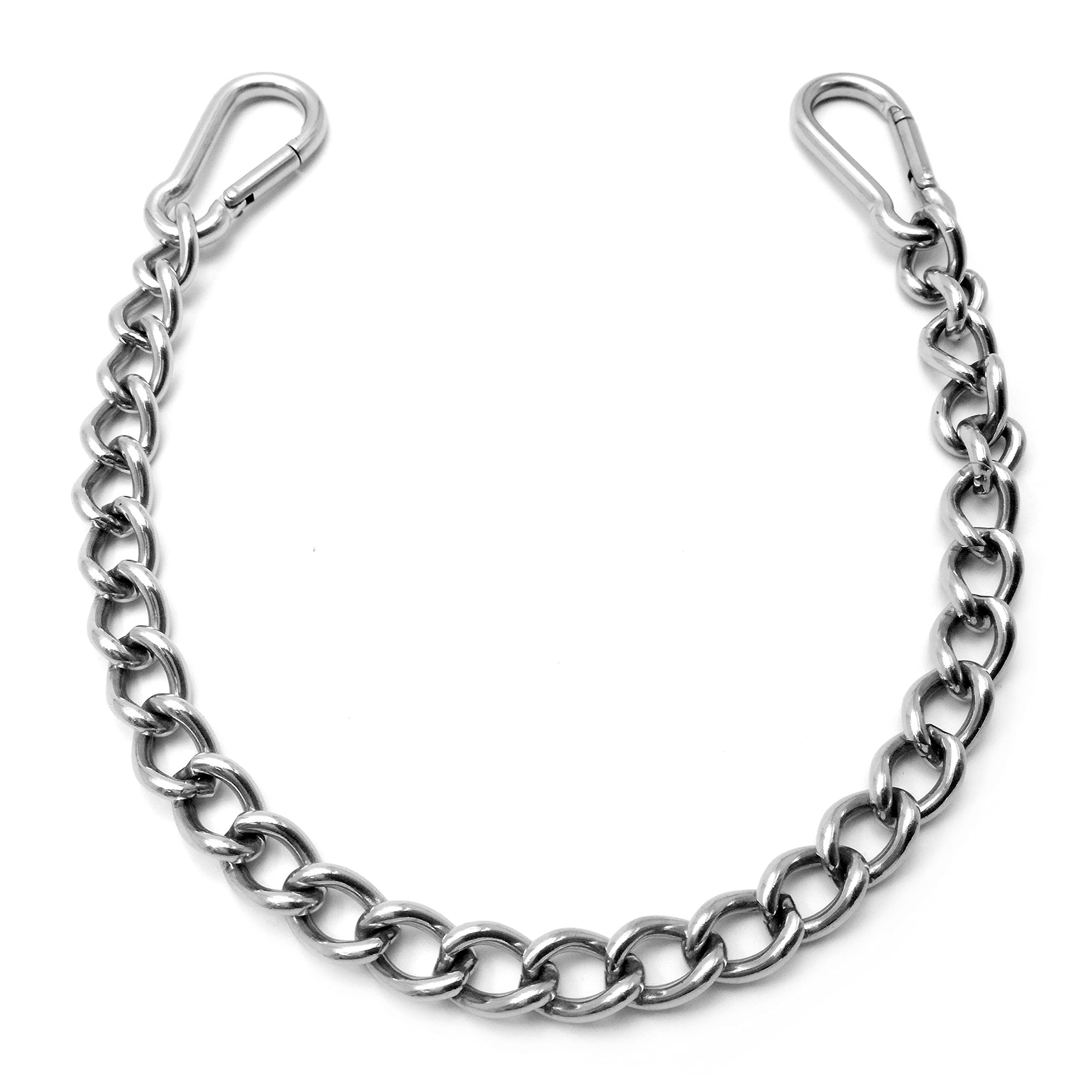 Will'S Family Store 12 Inches Stainless Steel Horse Curb Chain Hackamore Chain