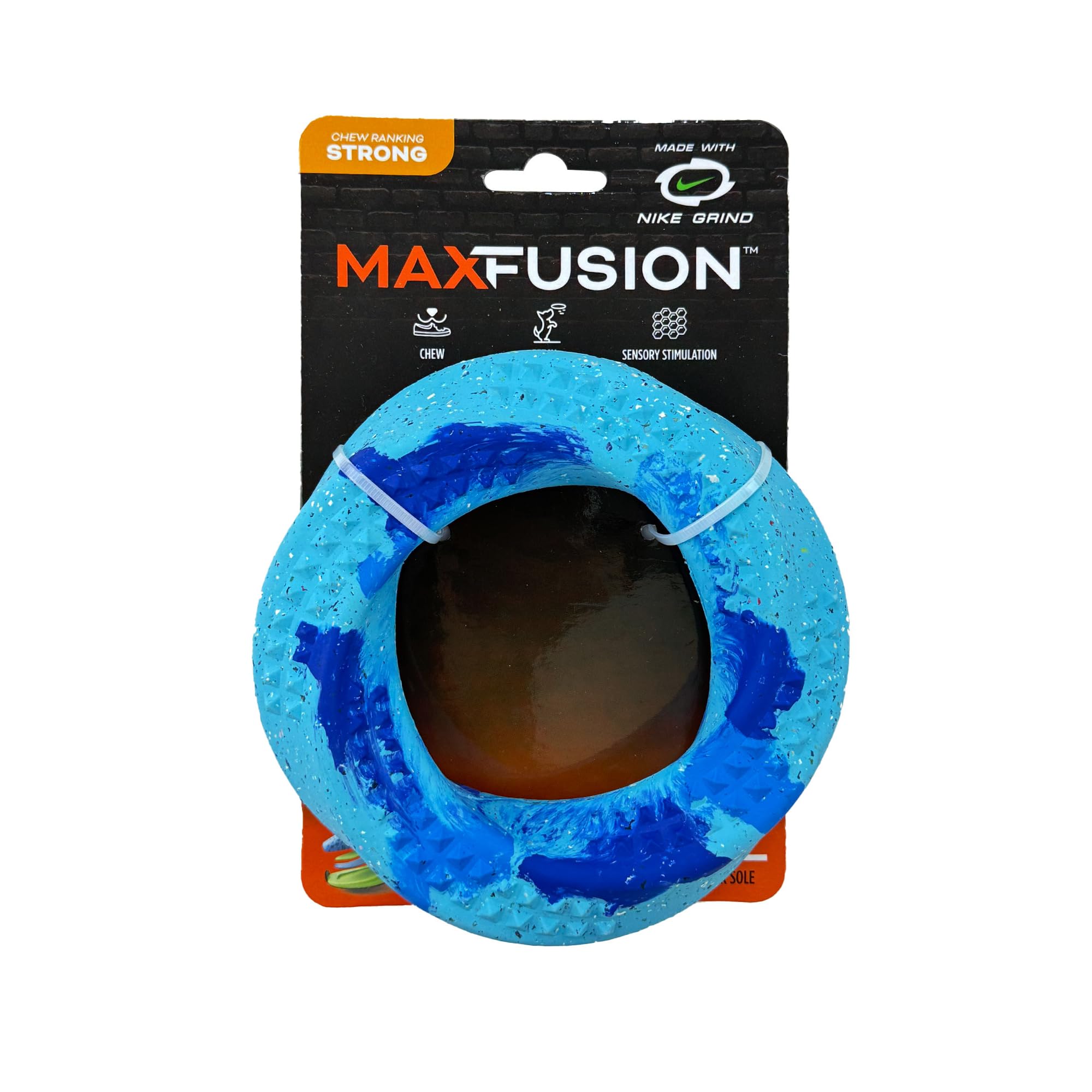 Max Fusion With Nike Grind, Arlee Twisted Dog Toy, Chew Toy For Play, Fetch, Tug, Xl