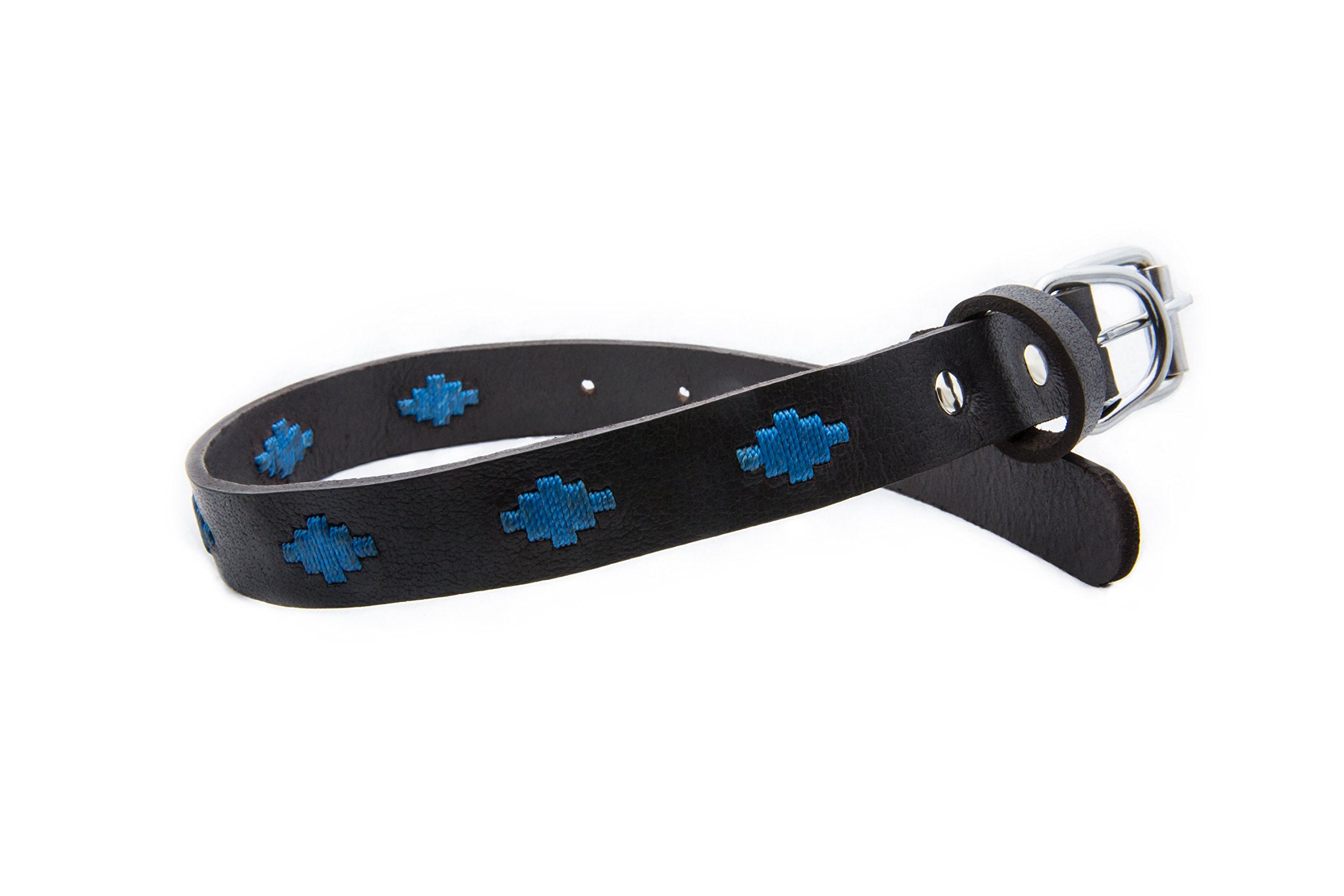 Gaucho Goods Soft Leather Dog Collar - Tahoe (L)