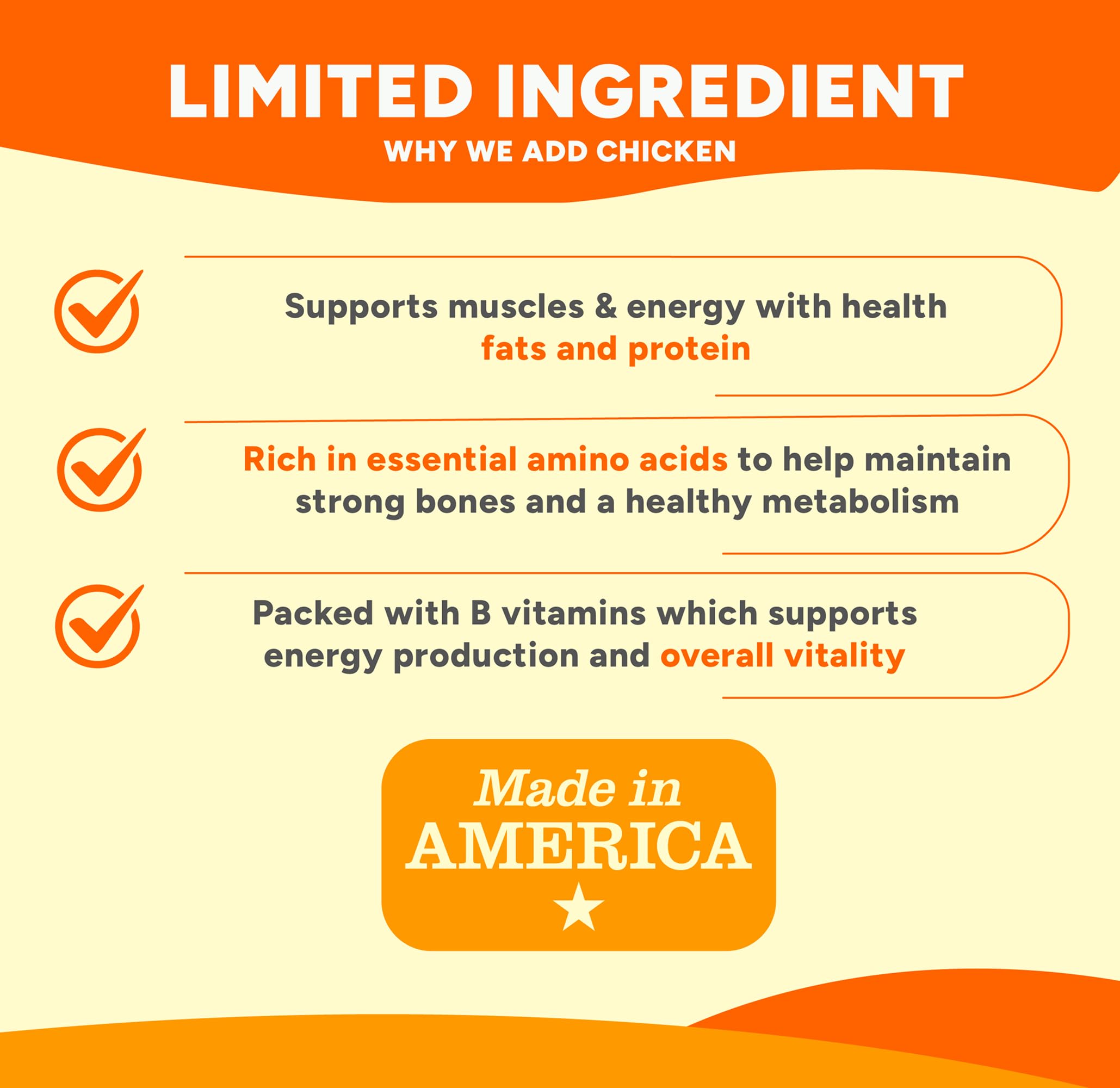 Gaines Family Farmstead Sweet Potato Chicken Wrapped Dog Bones, All Natural, Grain Free, Dog Treats for All Ages & Breeds, Great