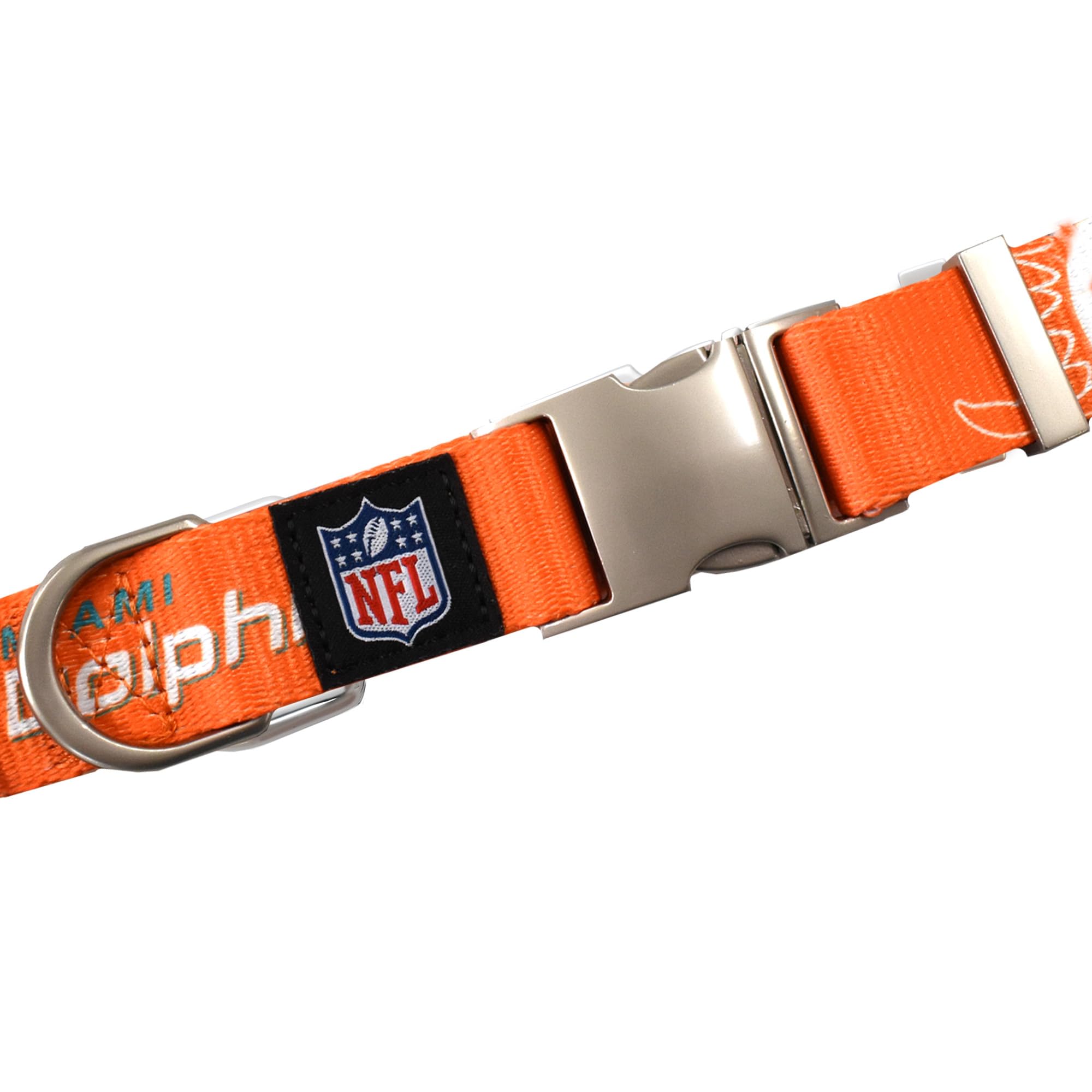 Littlearth Miami Dolphins Nfl Premium Pet Collar