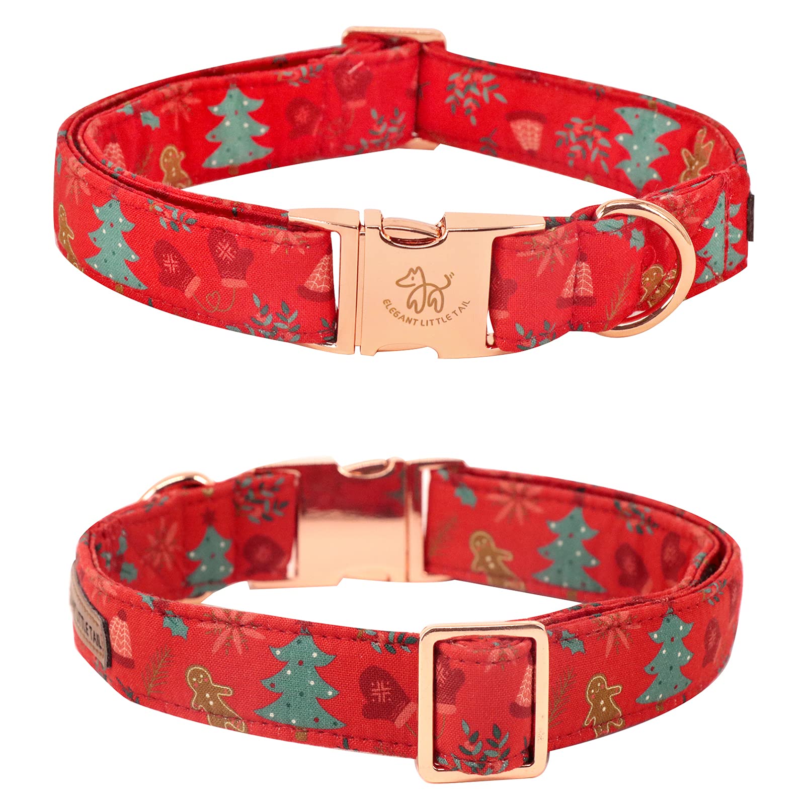 Elegant Little Tail Christmas Dog Collar,Puppy Collar, Male Or Female Dog Collar With Bow Adjustable Soft Bow Tie Dog Collars For X-Large Dogs