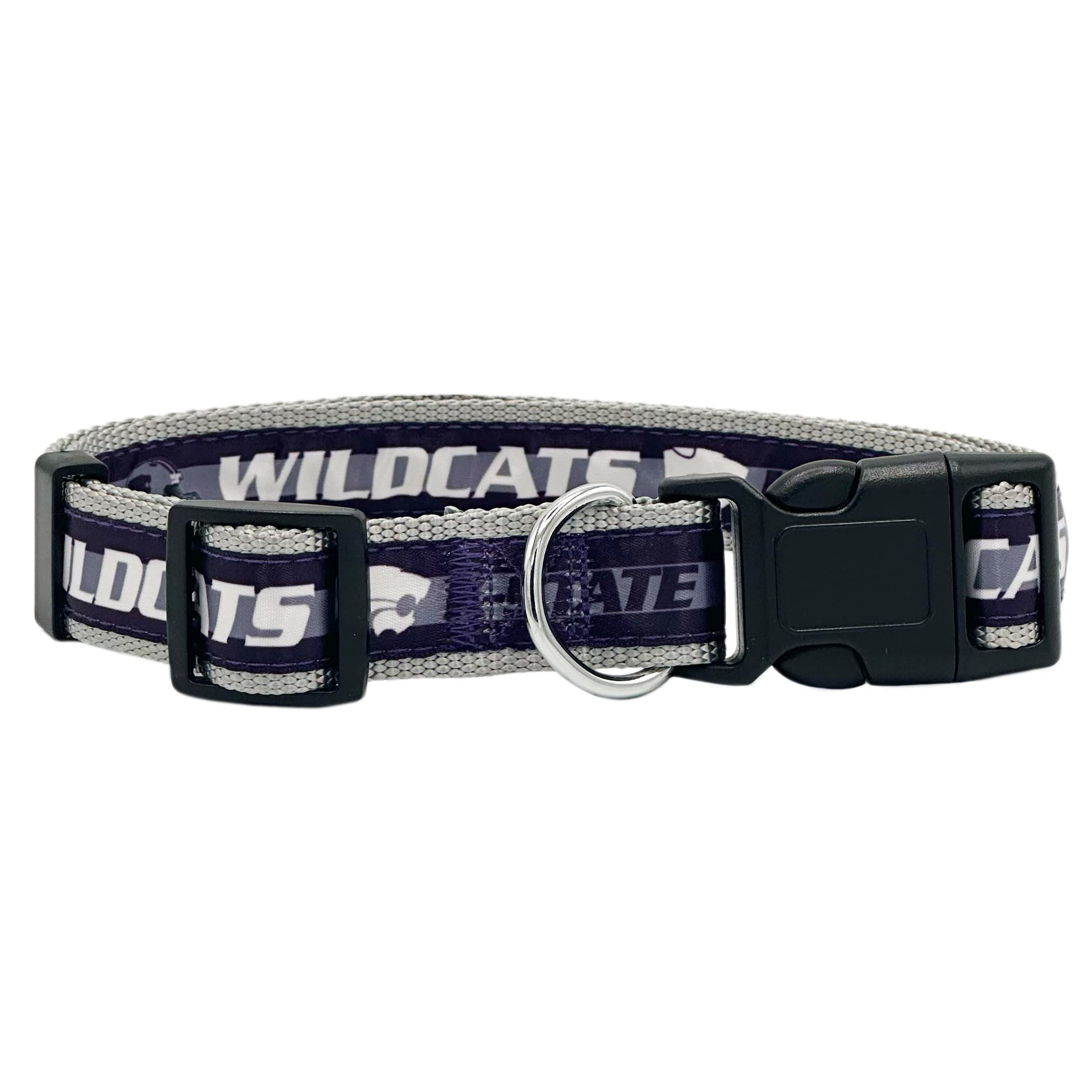 Pets First Collegiate Pet Collar Old Version Kansas State Wildcats Dog Collar, Size Medium. Best Sports Team Collar For Dogs & C