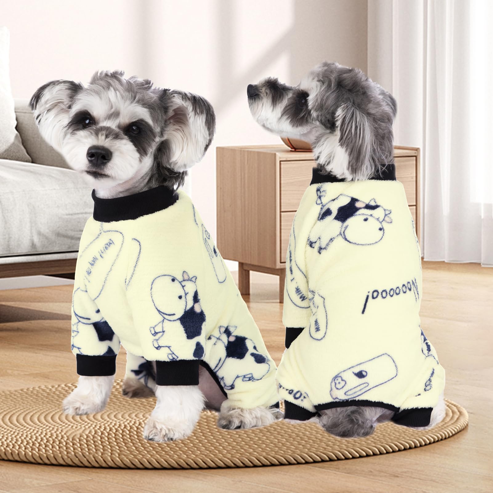 Pajamas For Small Dogs, Winter Onesie, Warm Velvet Puppy Jumpsuit, Doggies Bodysuits, Girl Boy Winter Clothes For Chihuahua, Yor