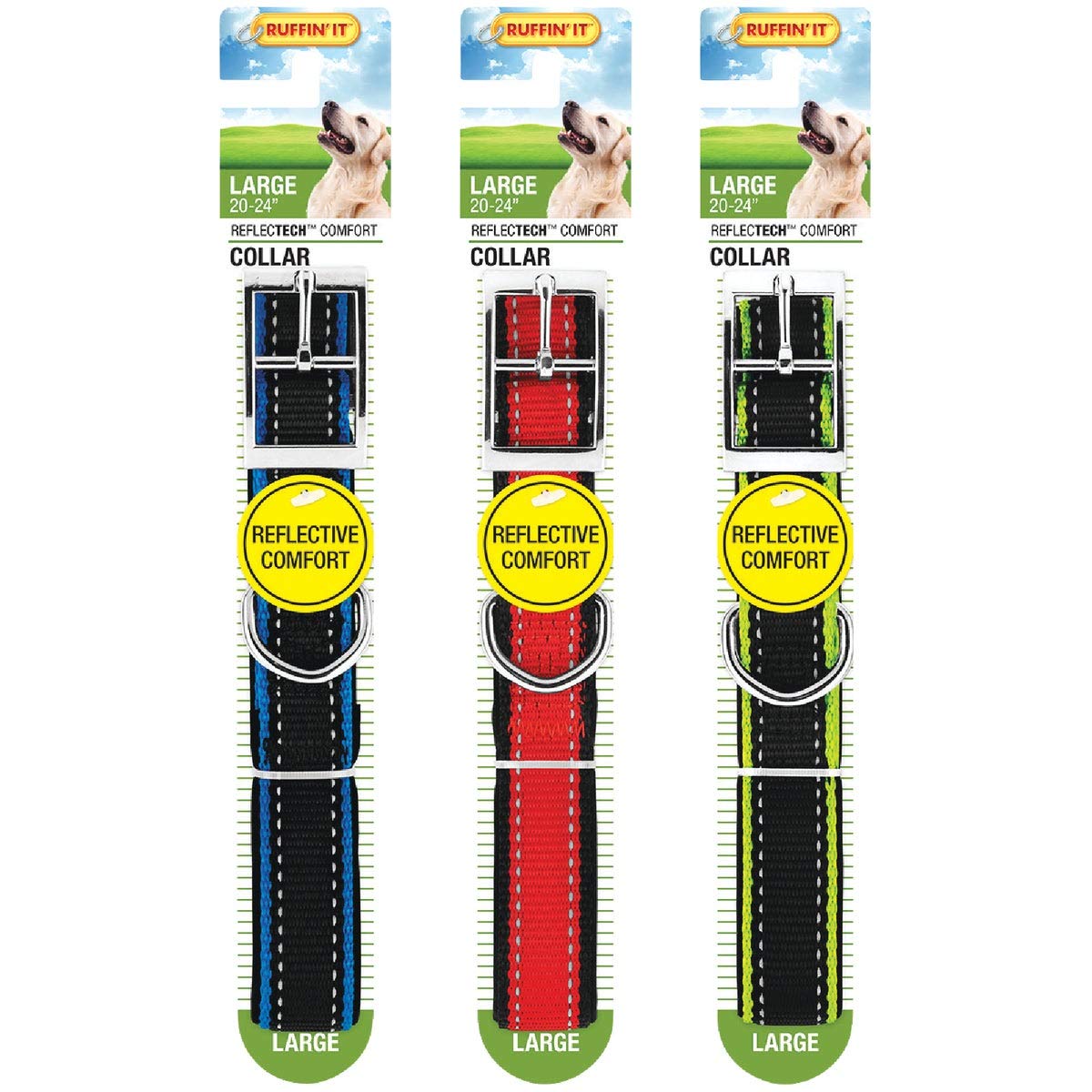Westminster Pet 32711 Ruffin It Reflectech Dog Collar