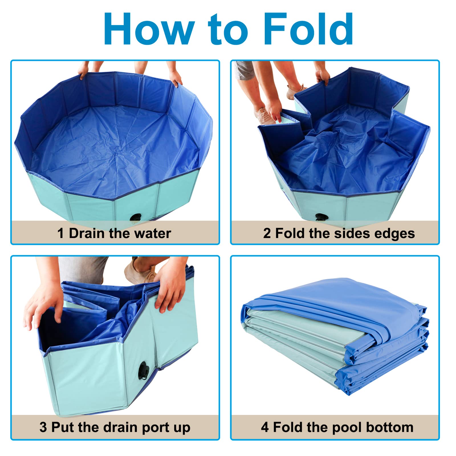Artilife Whelping Box for Dogs Welp Box Whelping Pool,Puppy Whelping Pen for Dogs Puppies,Great for Puppies,Easy to Clean (47inc