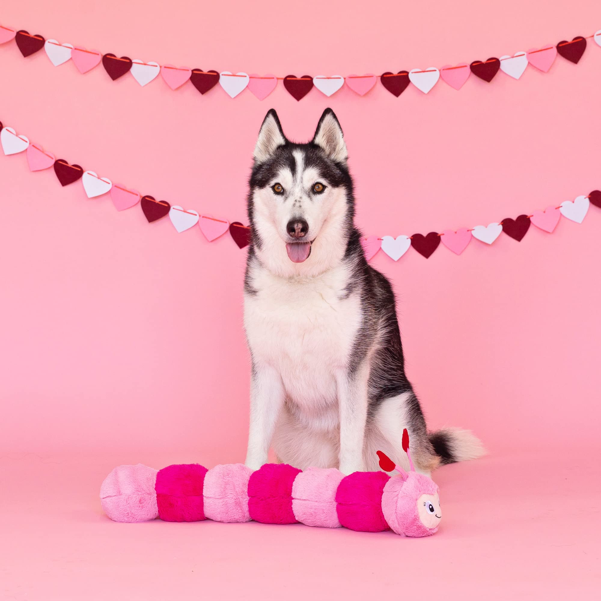 Fringe Studio Large Plush Dog Toy - Love Bug, Pet Shop Collection, Soft and Cuddly, Perfect for Dogs and Puppies