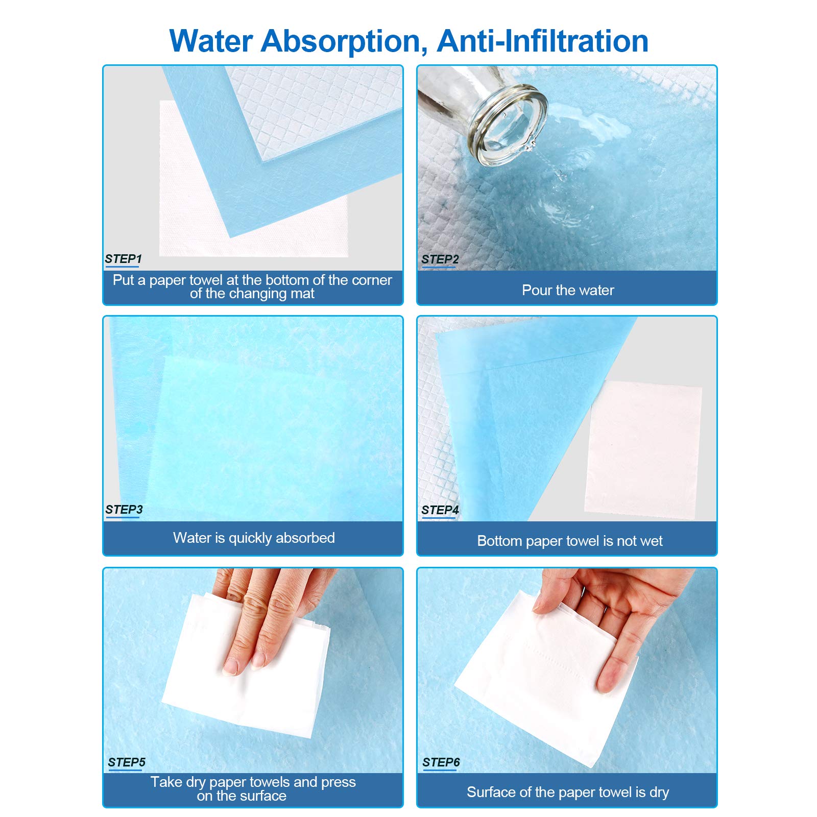 Ownpets Dog Training Xl Extra Large Pad 35’’ X 32’’, Leak-Proof 6-Layer Pet Potty Training Pads Pee Pads With Quick-Dry Surface For Pets, Puppies, Adult, Sick & Aging Dogs, 40 Counts