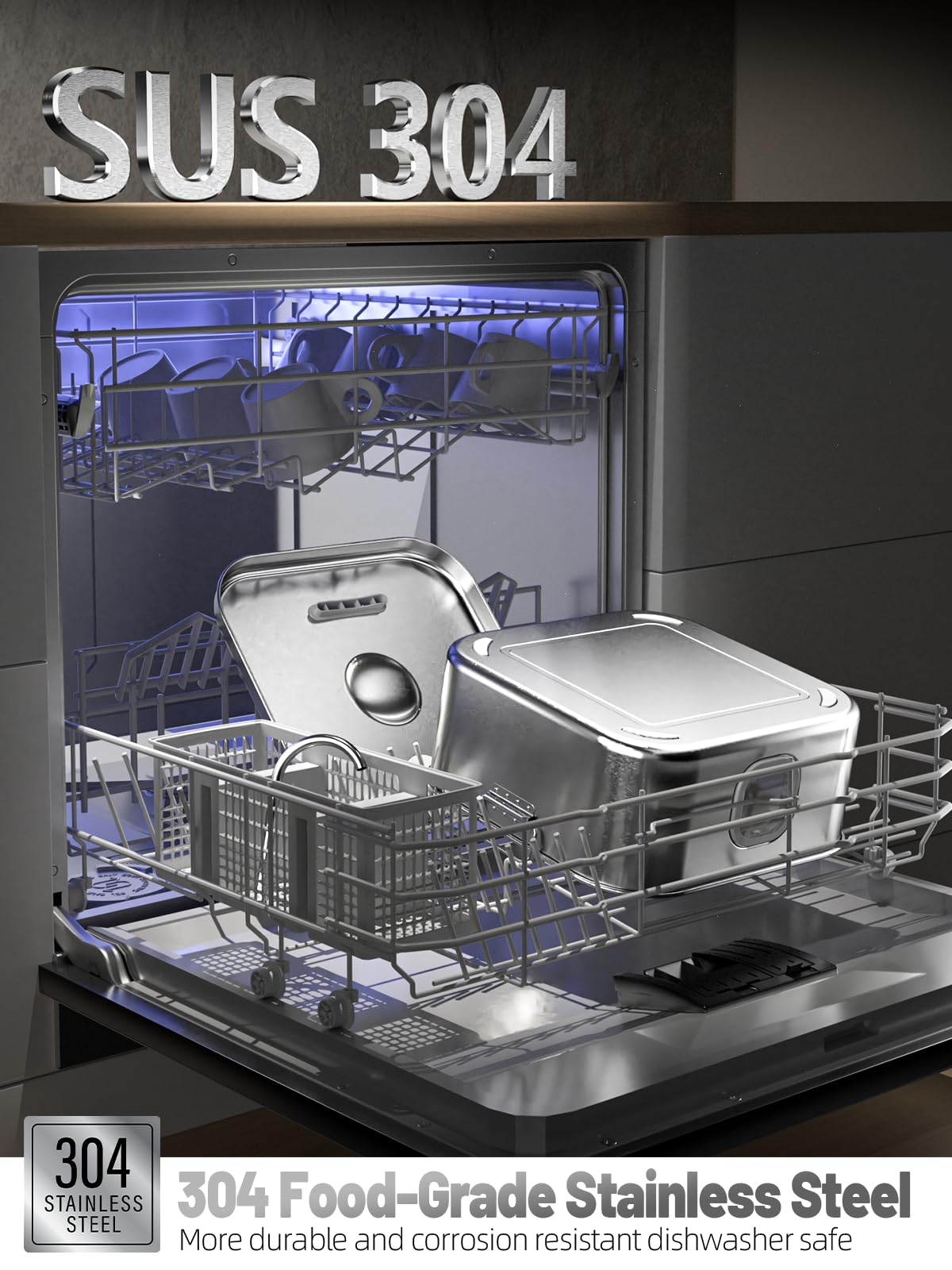 Dog Water Fountain Stainless Steel, 410Oz/3.2Gal/12L Large Pet Water Fountain For Large Dog, Dog Water Bowl Dispenser With Water