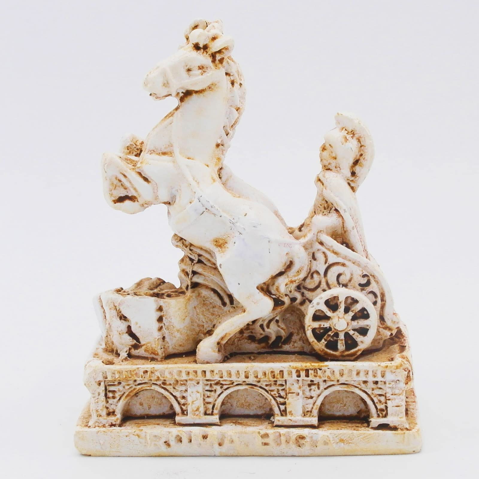 Kocris Casa Rome Soldier Fish Tank Decorations Ancient Arena Roman War Horse Reptile Turtle Lizard Spider Tanks Terrarium Buildi