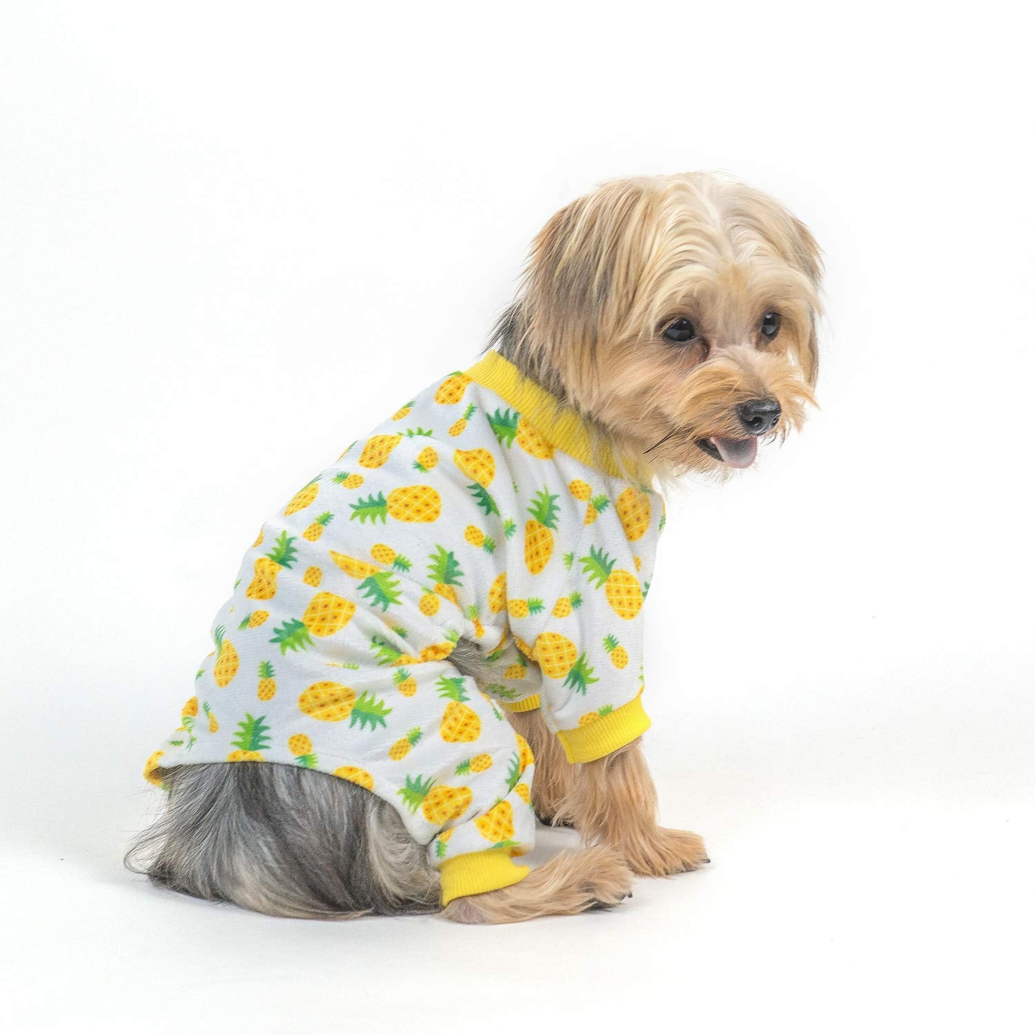 Cutebone Dog Christmas Pajamas Sweater Gifts For Small Dogs Clothes P136M