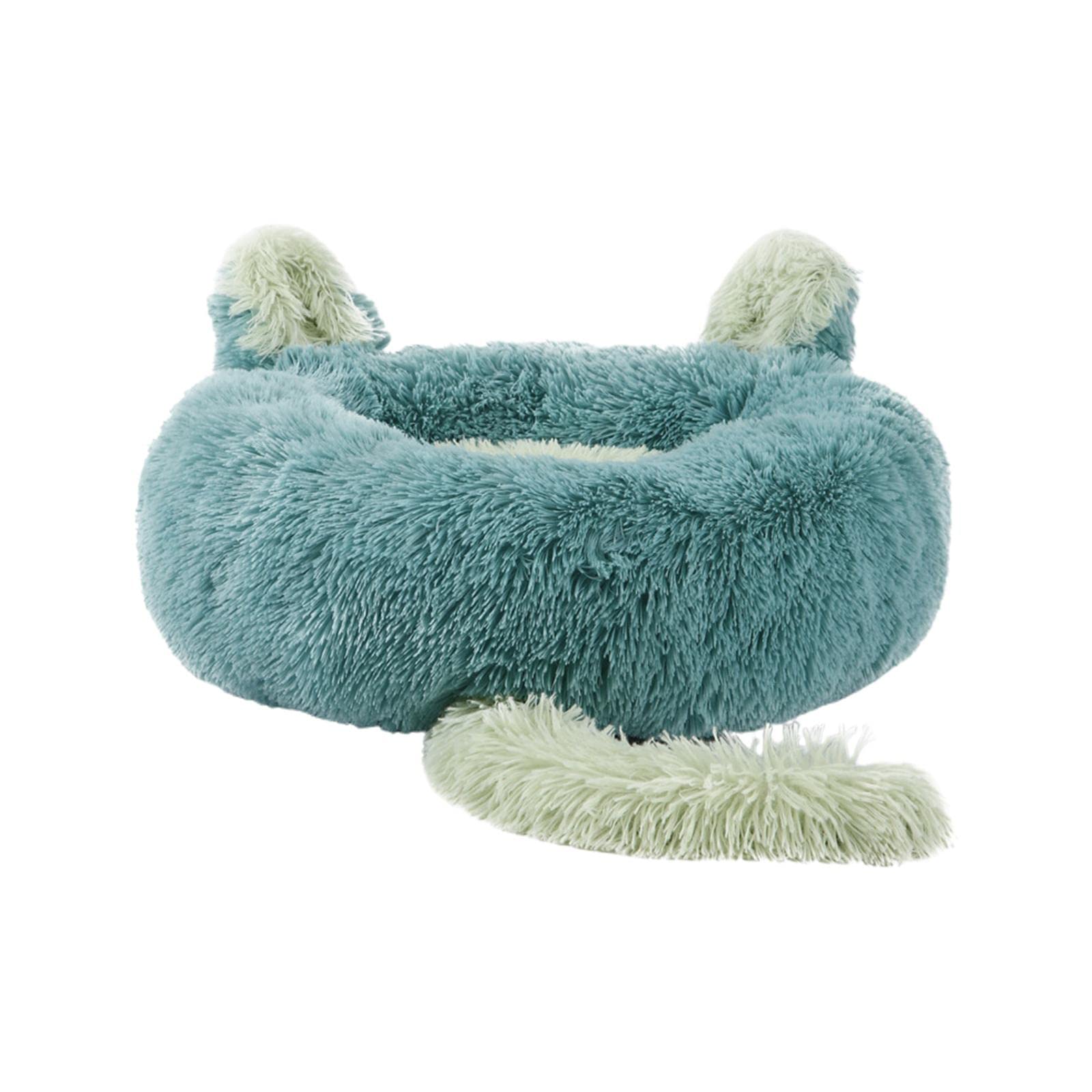 MERISHOPP Plush Cats Warm House Nonslip Bottom Pet Blanket Bed for Puppy Indoor Cats Green 70cm Dogs | Cats | Puppy | pet | Rabb