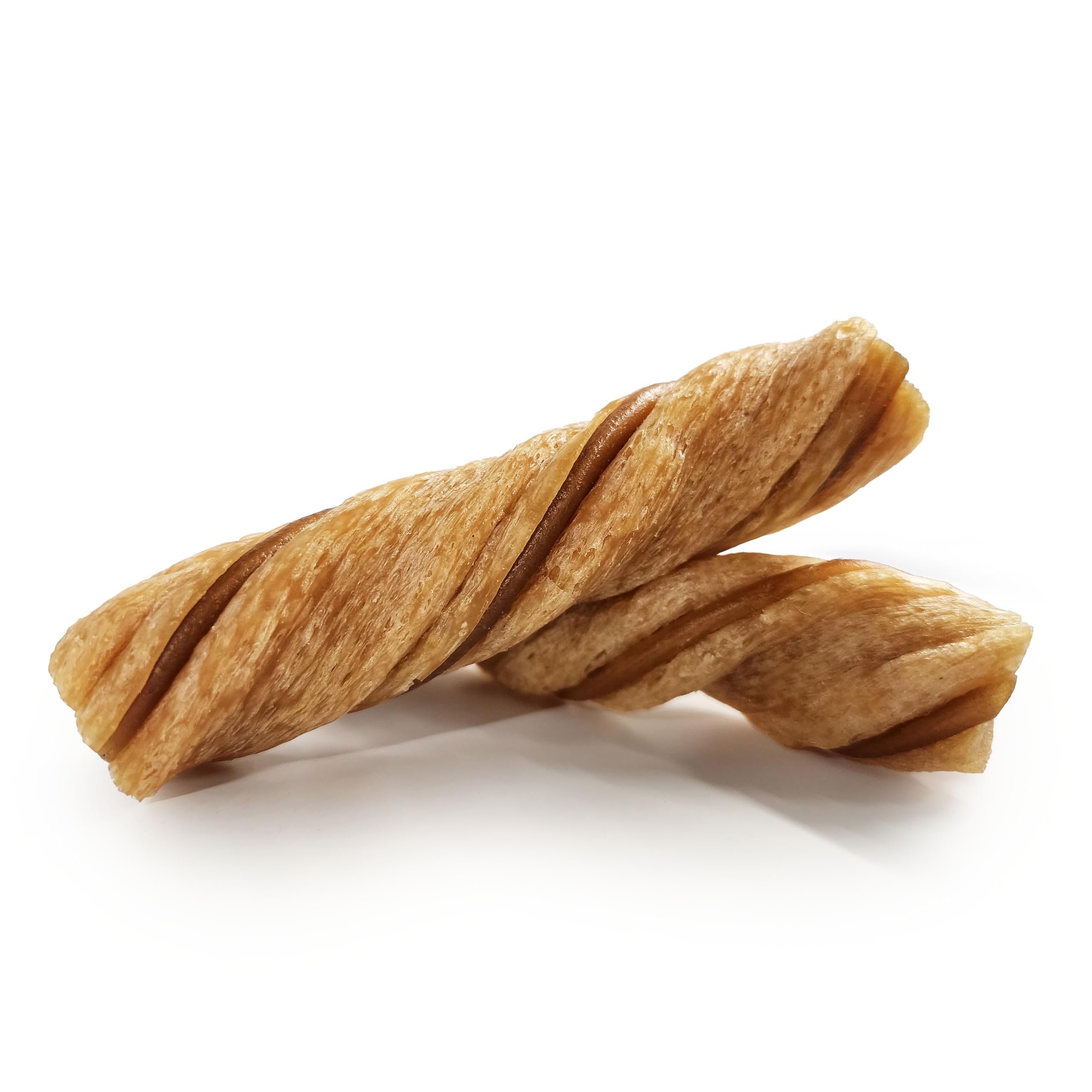 Cadet Chewalicious Chewy N Crunchy Spiral Dog Treats, Limited Ingredient, Rawhide-Free, Long-Lasting Chews for Dogs Made with R