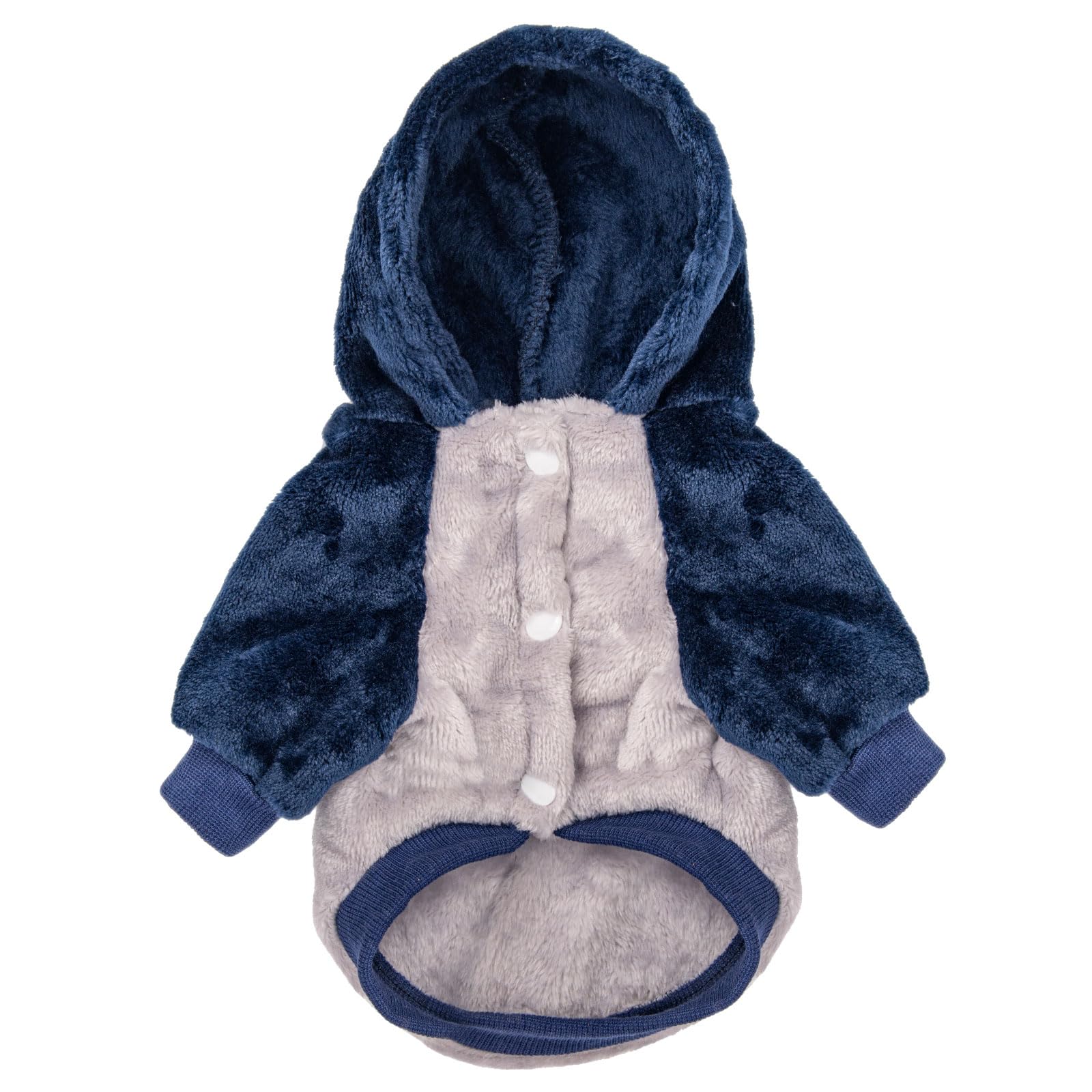 Fabricastle Small Dog Hooded Sweater, Dog Clothes Xxs Xs Small Medium For Dogs Boy & Cats, Soft And Warm Pet Coat, Winter Pet Ja