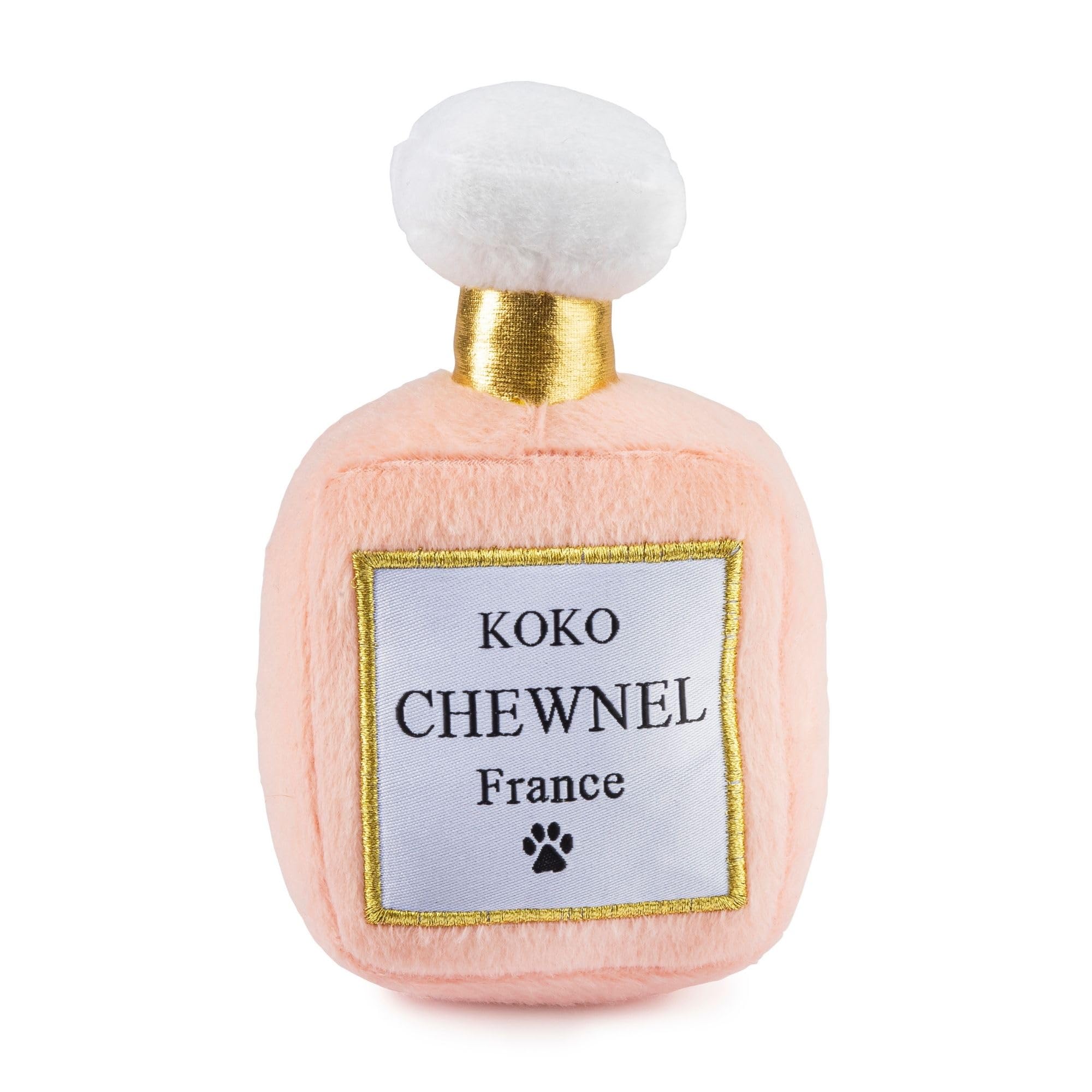 Dog Diggin Designs Runway Pup Collection | Unique Squeaky Parody Plush Dog Toys – Fashion Accessories