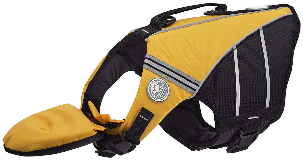 Doggles Dog Flotation Jacket, Large, Yellow