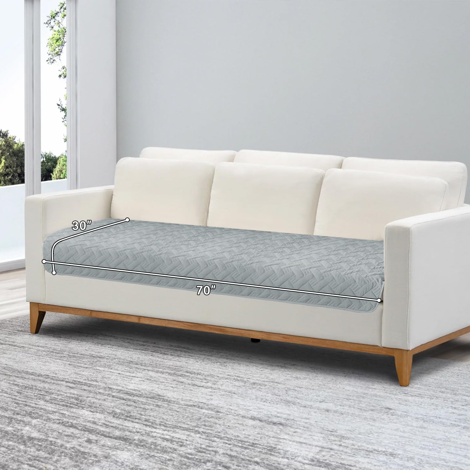 BOCTOPUG Dog Bed Cover for Pets - Blankets Rug Pads for Couch Protection Waterproof Bed Covers Dog Blanket Furniture Protector R