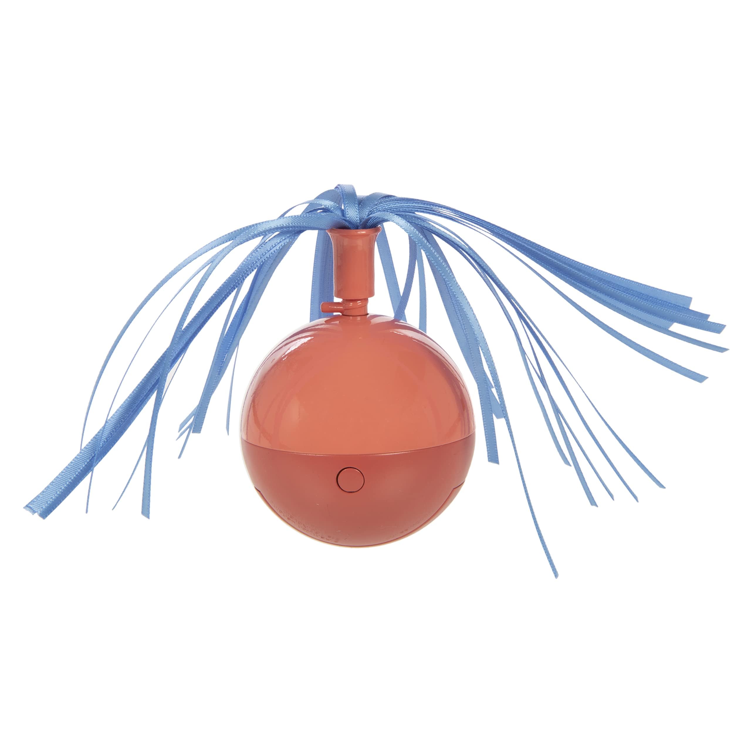 Smartykat (2 Count Twirly Top Electronic Motion Ball Cat Toy, Battery Powered - Randomly Selected Color, 2 Count