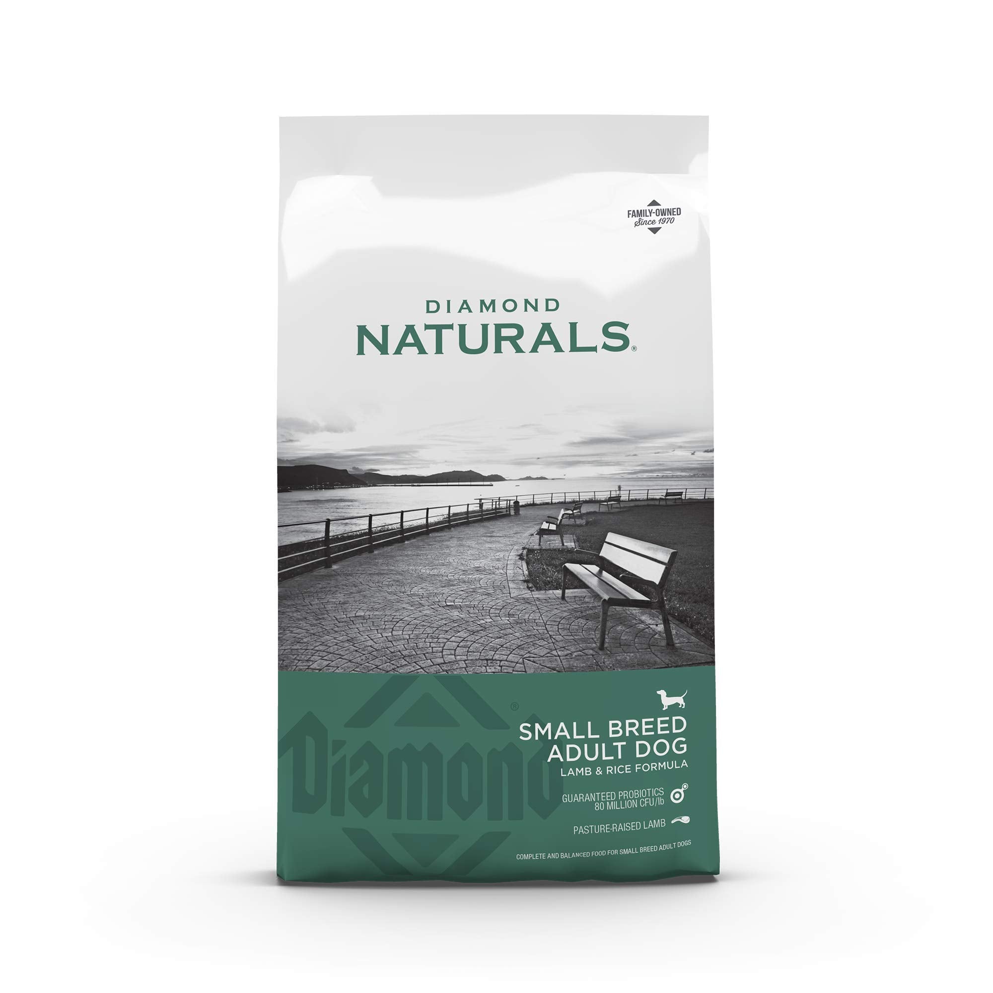 Diamond Naturals Small Breed Dog Real Lamb Recipe Premium Dry Dog food, 6 lb