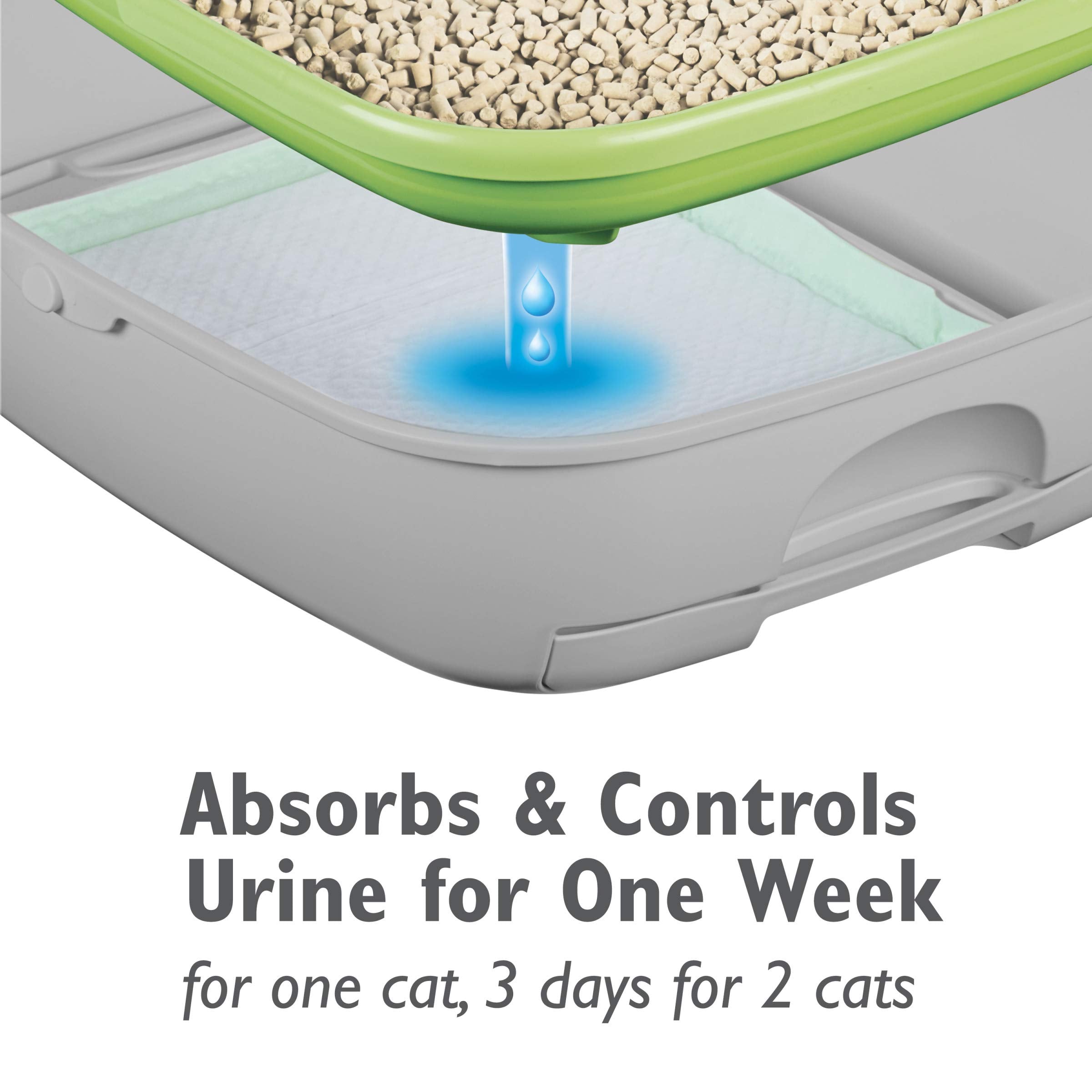 Tidy Cats Purina Breeze Spring Clean Cat Pads Refill Pack - 10-Count Pouches
