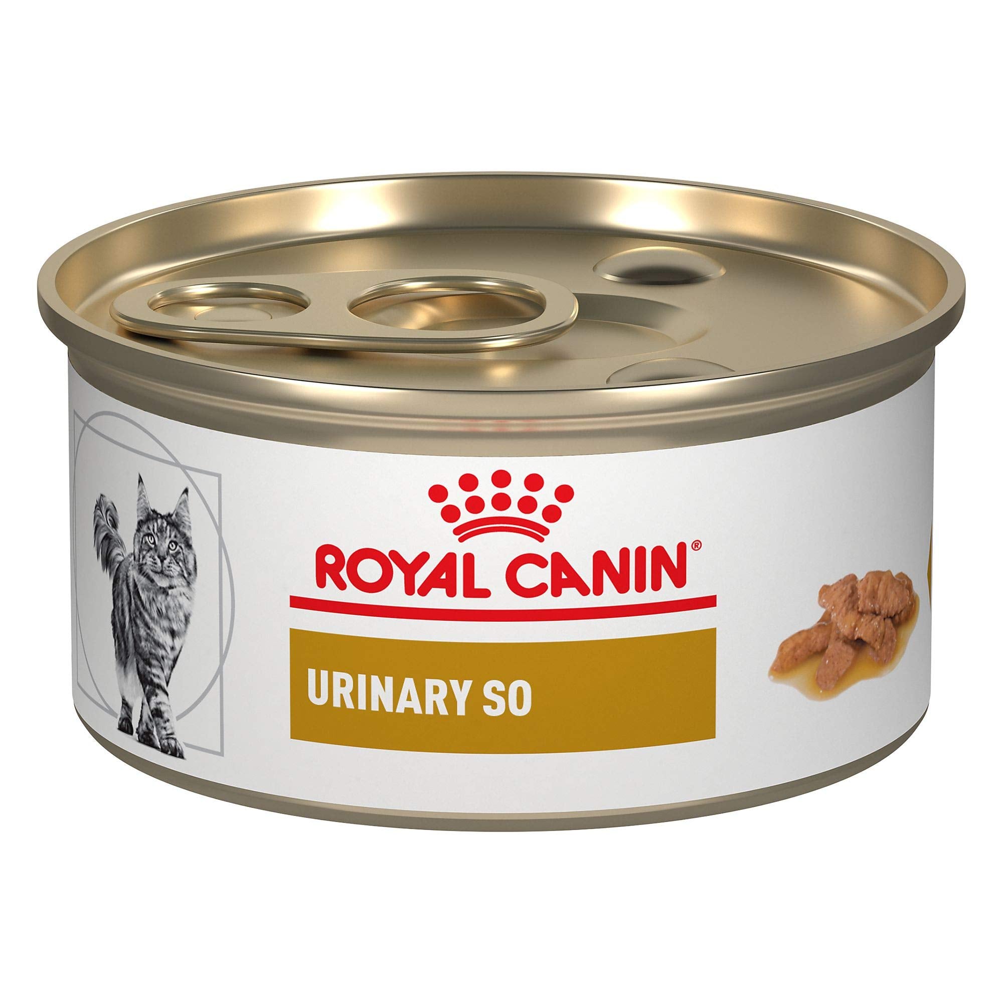 Royal Canin Veterinary Diet Feline Urinary SO In Gel Canned Cat Food , 5.8 oz, 12 Pack