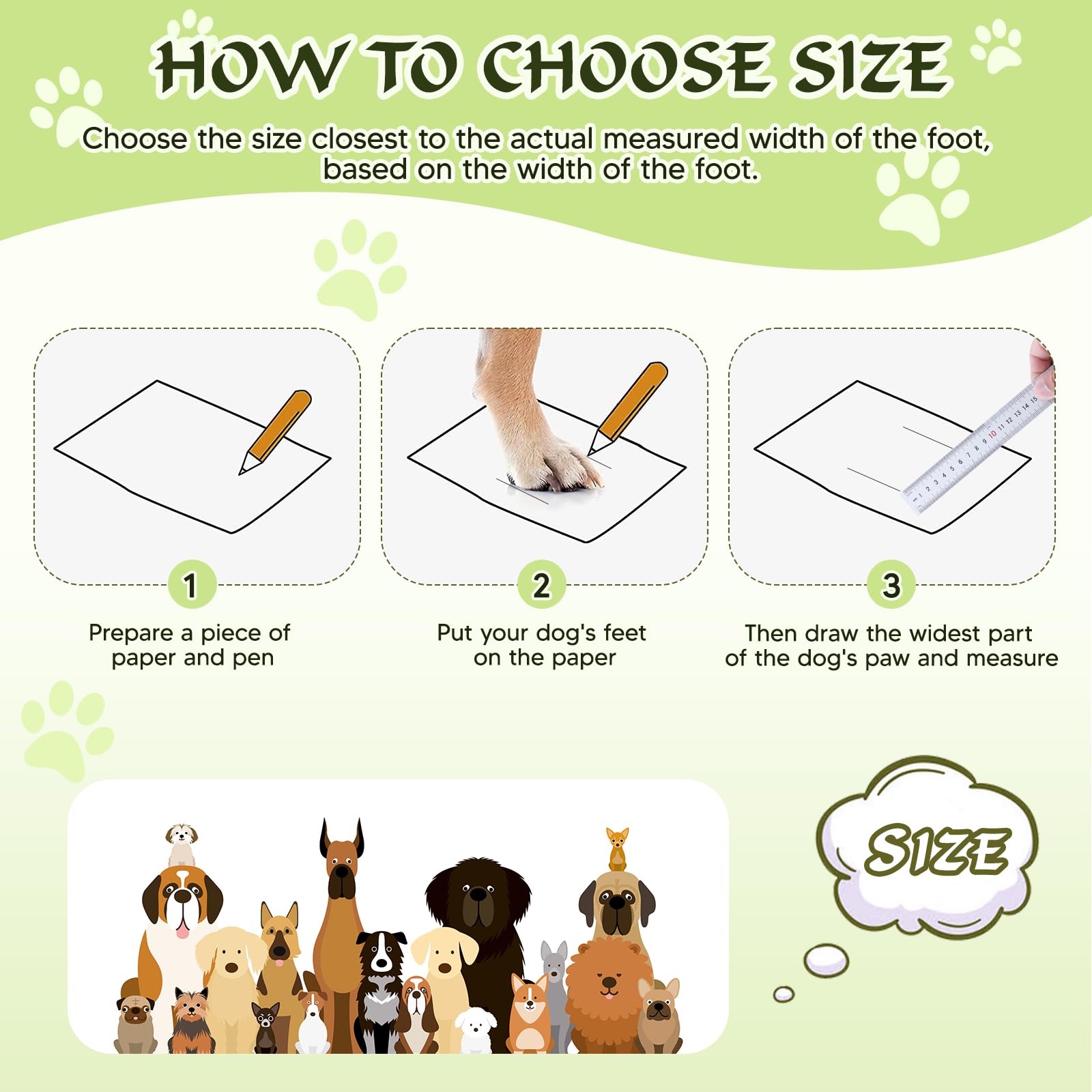 Dog Shoes, FISHOAKY Dog Shoes for Small Dogs, Anti Slip Dog Boots & Paw Protectors for Winter Snowy and Summer Hot Pavement, 4 P