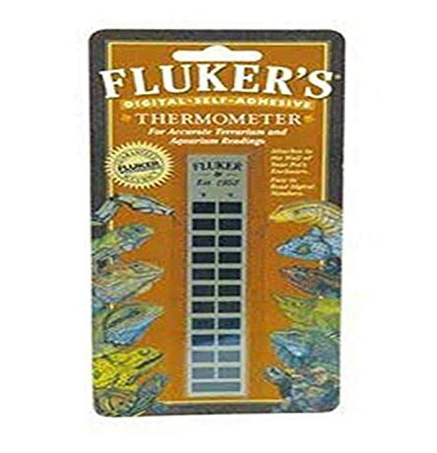 Fluker'S Thermometer For Accurate Terrarium Readings, Flat Style