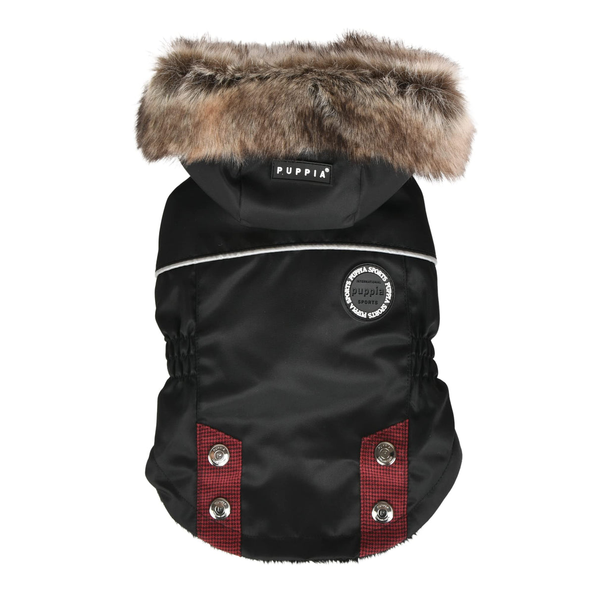 Puppia Brock Winter Jumper - Black - S