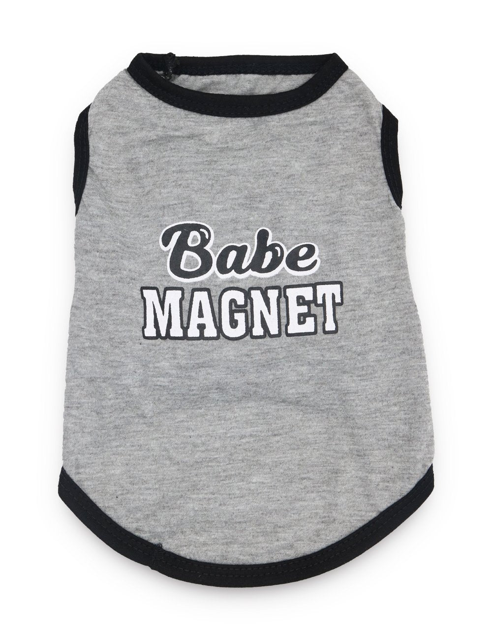 Droolingdog Pet Breathable Dog Tshirt Baby Magnet Funny Clothes Boy Dog T Shirt Puppy Vest Summer Shirts For Small Dogs Boy, Med