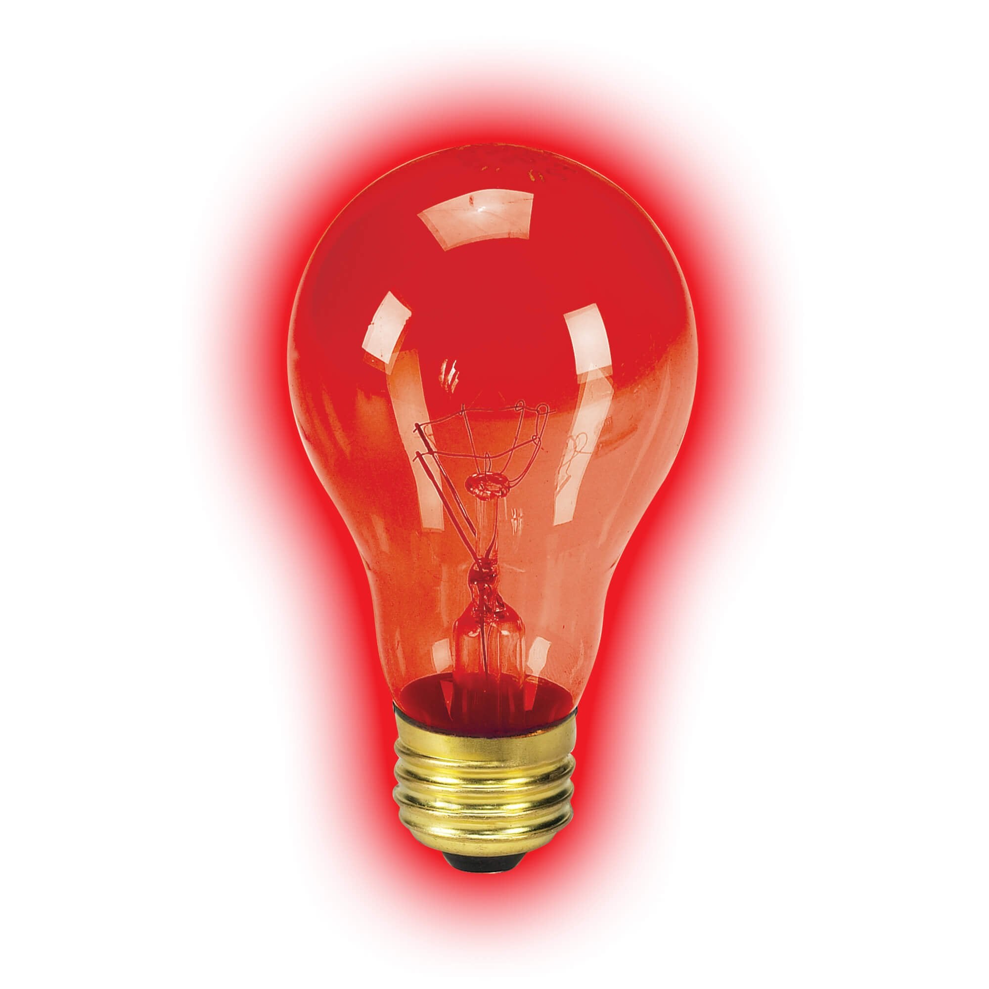 Zilla 4 Pack Of Incandescent Heat Bulbs, 75 Watts, Night Red Heat, For Reptile Terrariums