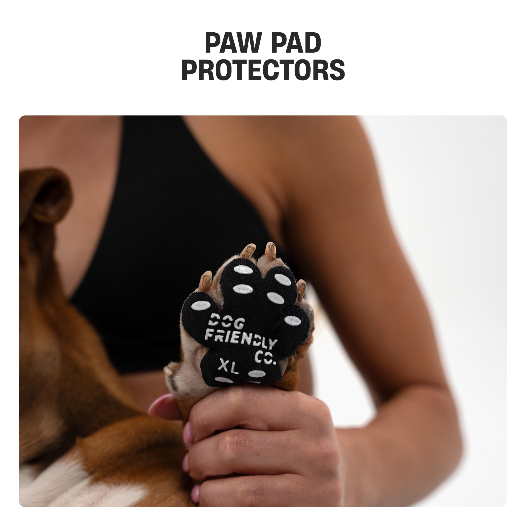 Df Co. Dog Paw Pad Protector | Protects From Hot Surfaces, Provides Extra Grip, Keeps Paws Clean, Prevents Paw Allergies (Xxl, 2