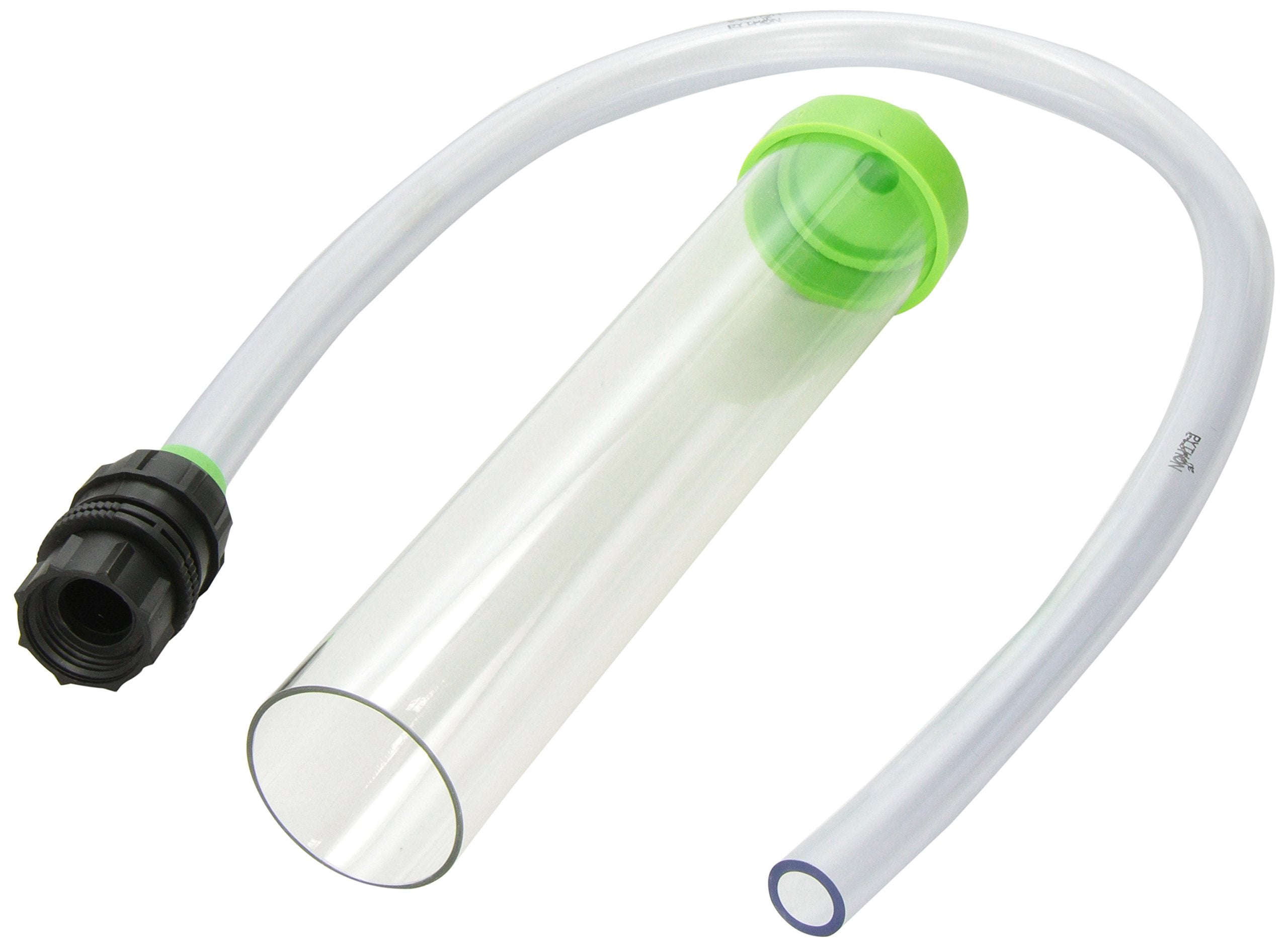 Python No Spill Clean And Fill Aquarium Gravel Tube With Tail/Connector, 10-Inch