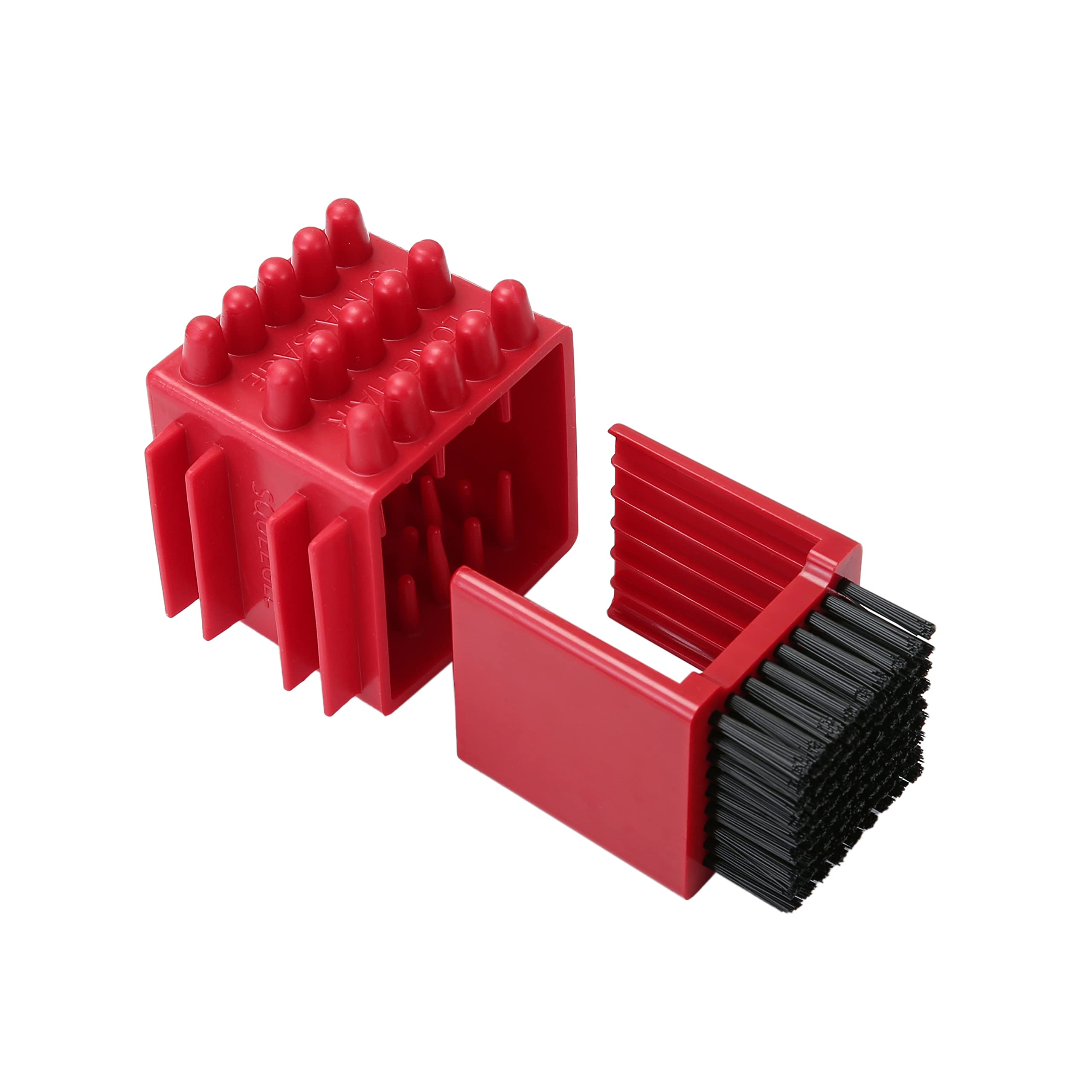 Chi For Pets Multi-Function Grooming Cube: 5-Sided Brush With Removable Bristles, Massage Tool, Paw Cleaner For Small Dogs