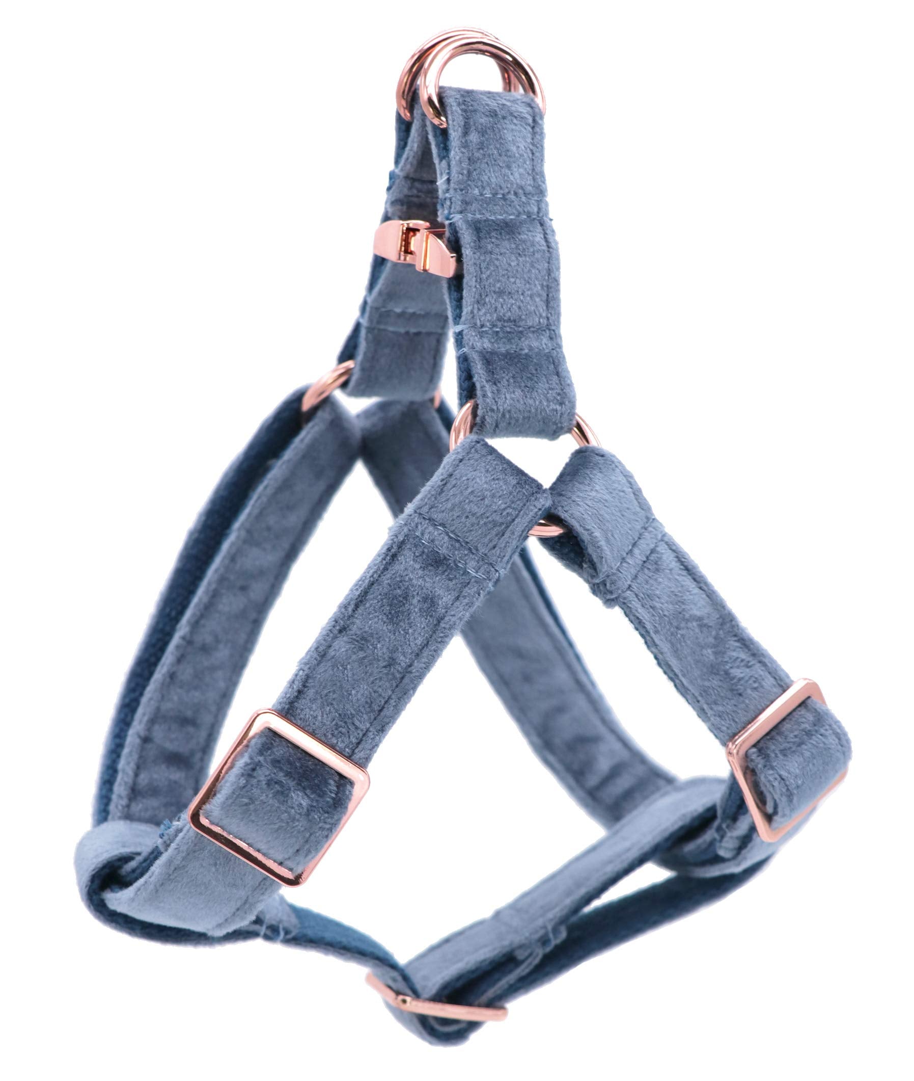 Aring Pet Dog Halter Harness, Velvet Dog Harness, No Pull Dog Halter Harness, Adjustable Heavy Duty Dog Harness For Small Medium Large Dogs