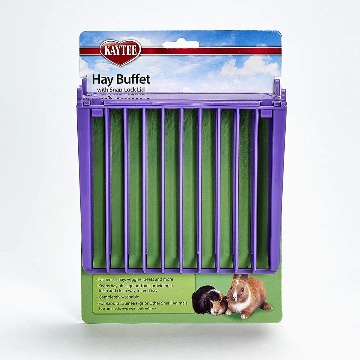 Super Pet Buffet Feeder With Snap-Lock Lid Rabbit [Set Of 2]