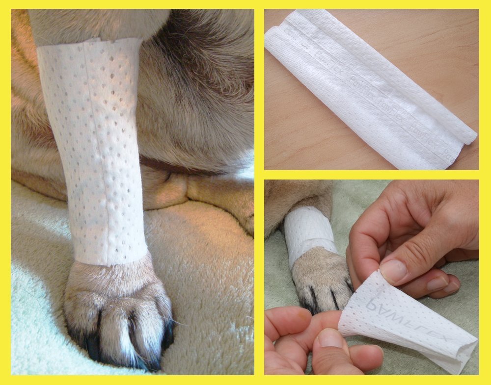 Pawflex Bandages Protective Covers for Pets (Pack of 3) XSmall