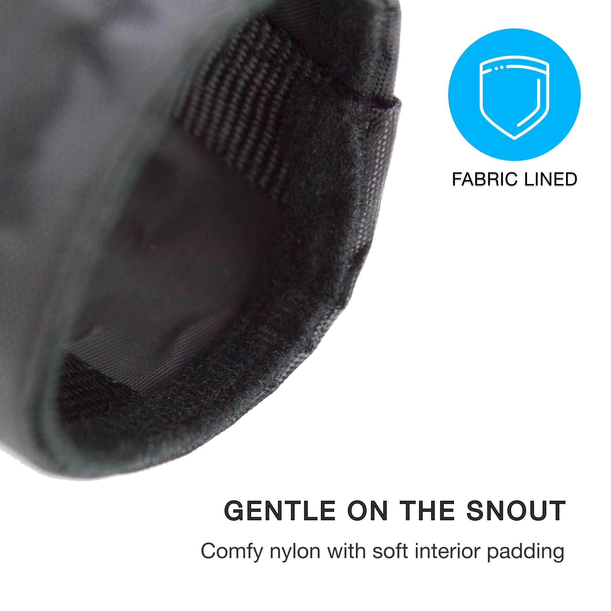 Weebo Pets Dog Muzzle For Small Dogs 5-15Lbs (Xx-Small) Soft Mesh Nylon Quick Fit Dog Muzzle - Small Breed Dog Grooming Supplies