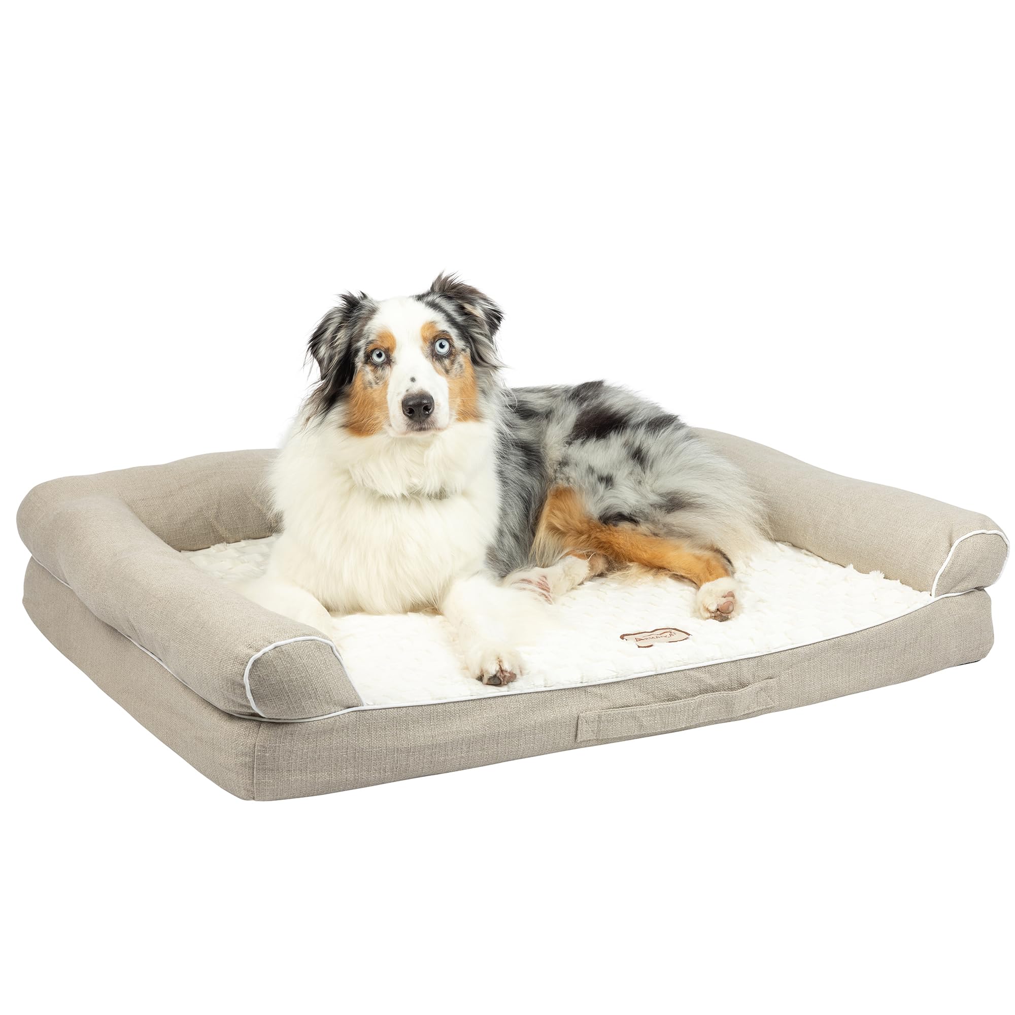 Armarkat D07B Bed Dog Bed, One Size, Beige, Ivory