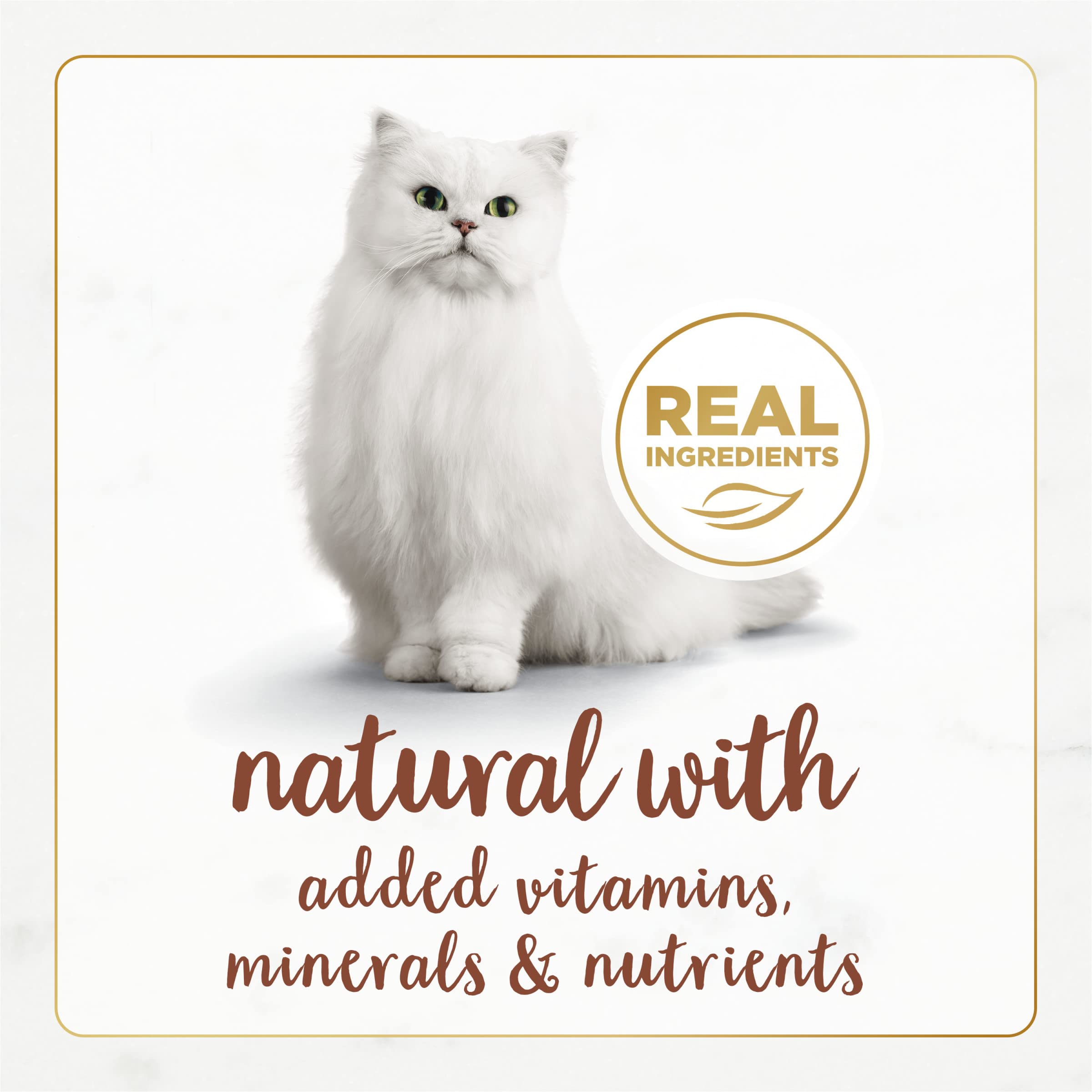 Purina Fancy Feast Wet Cat Food Variety Pack Gourmet Naturals Poultry and Beef Collection - (Pack of 30) 3 oz. Cans