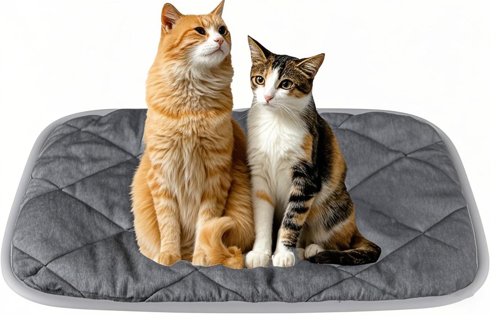 Uubei Thermal Mat Reflective Pet Heat Pad Self Heating Pad Non-Slip Washable Self Heating Mat For Indoor Dogs And Cats 27.5''X19