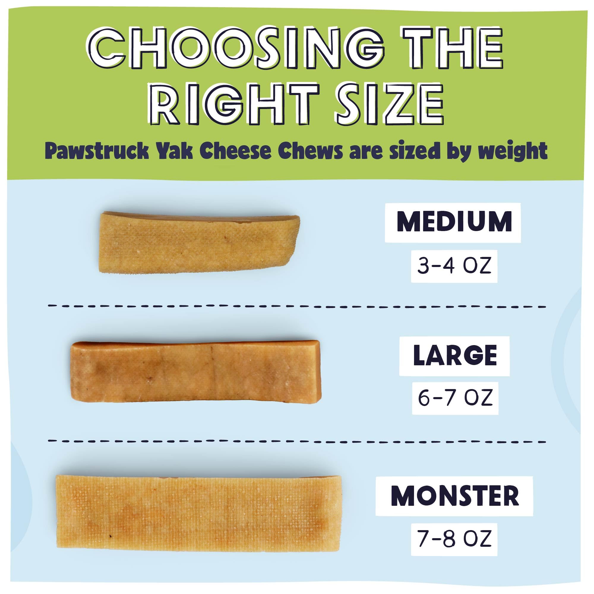 Pawstruck Monster Yak Dog Chew (6-7 oz) - Natural Himalayan Yak & Cow Milk/Cheese Long-Lasting, Jumbo Treat for Dog, Best XL Thi